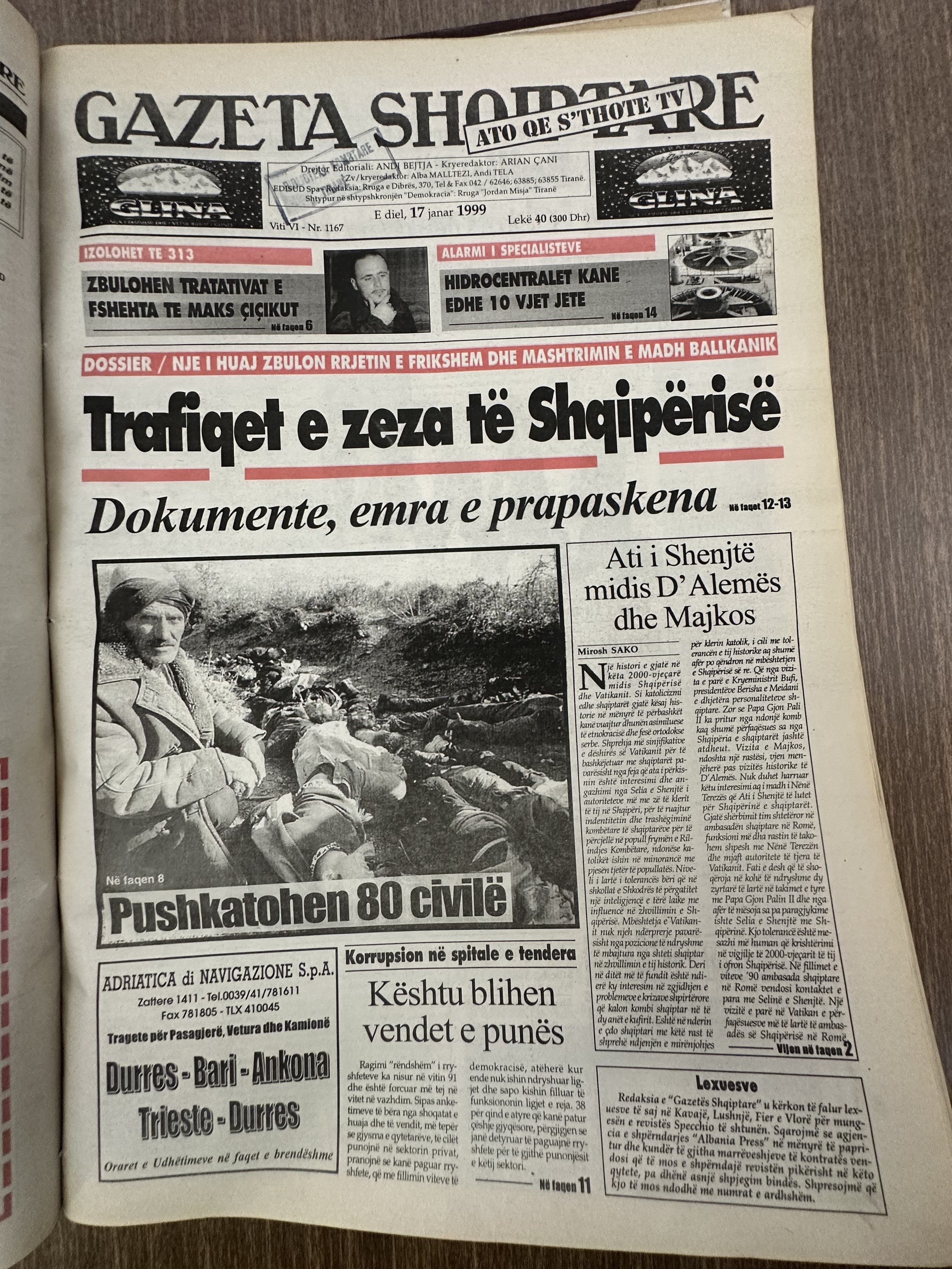 Gazeta Shqiptare 1999-01-17