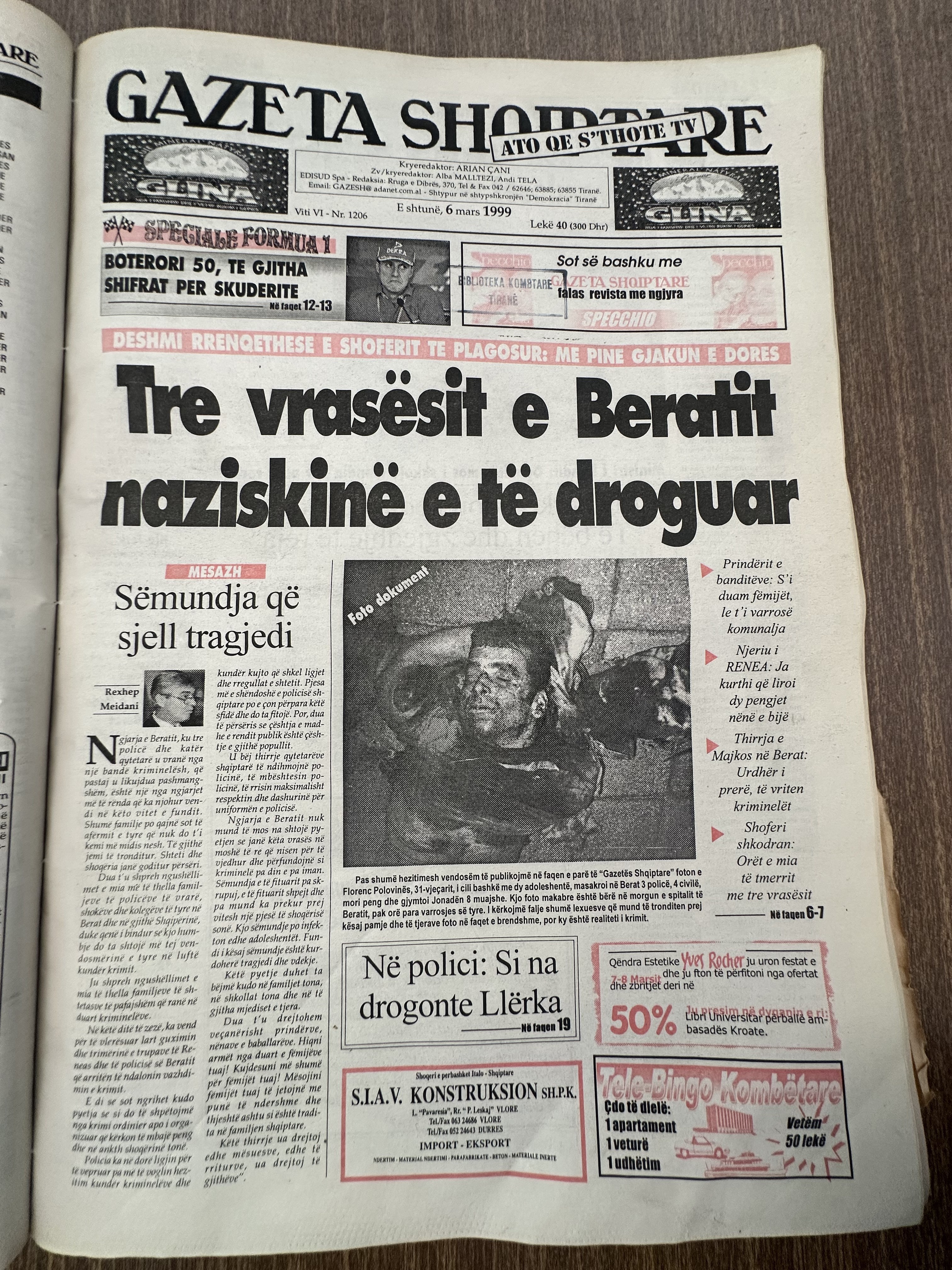 Gazeta Shqiptare 1999-03-06