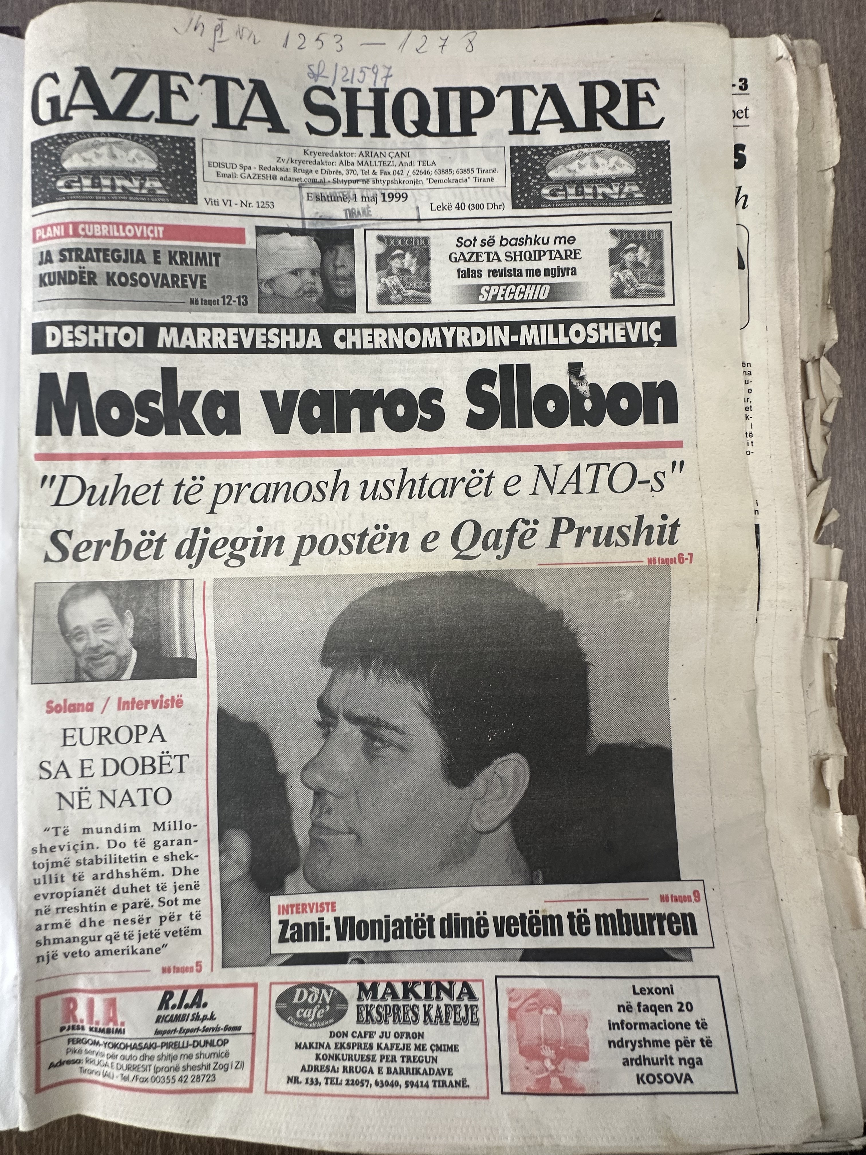 Gazeta Shqiptare 1999-05-01