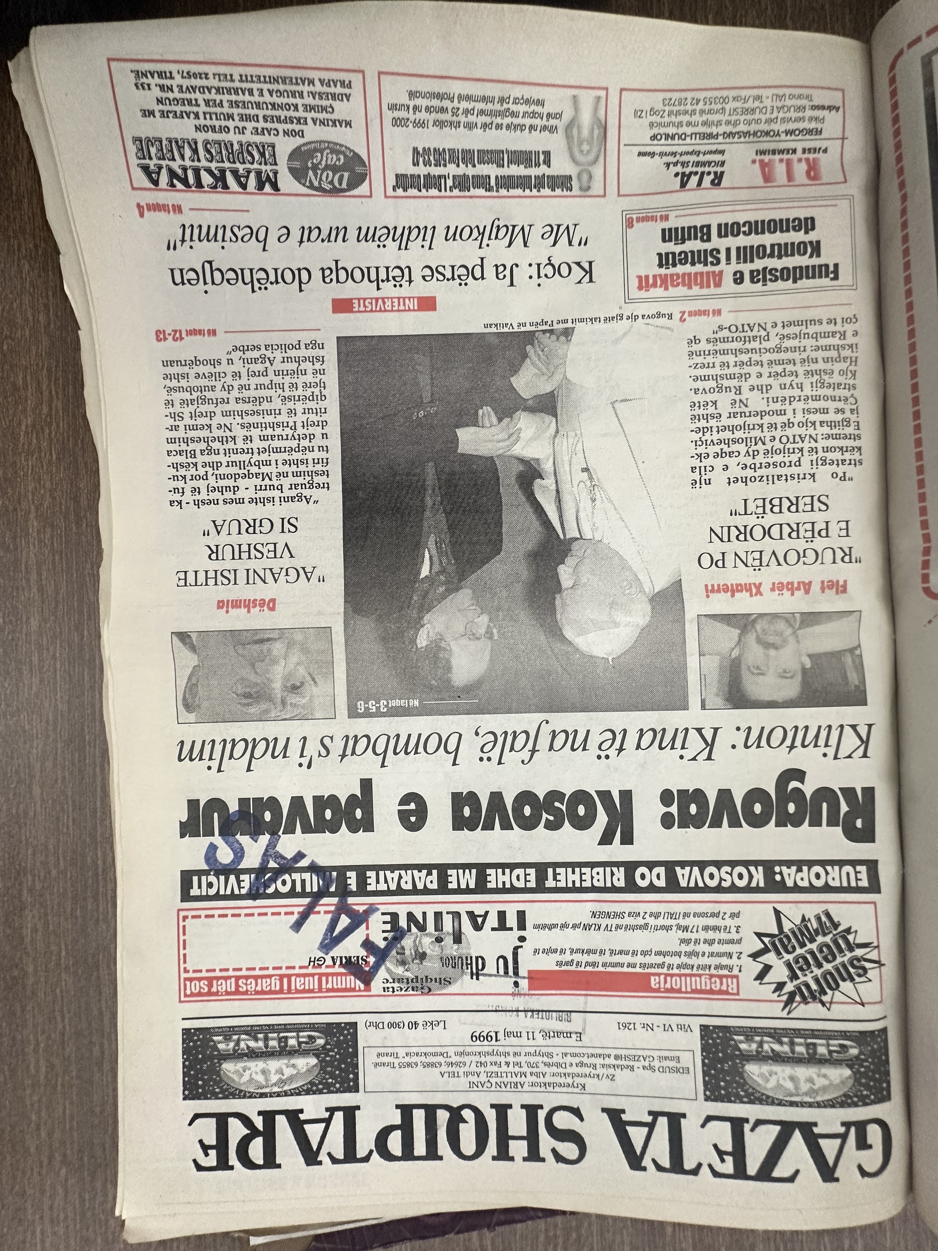Gazeta Shqiptare 1999-05-11
