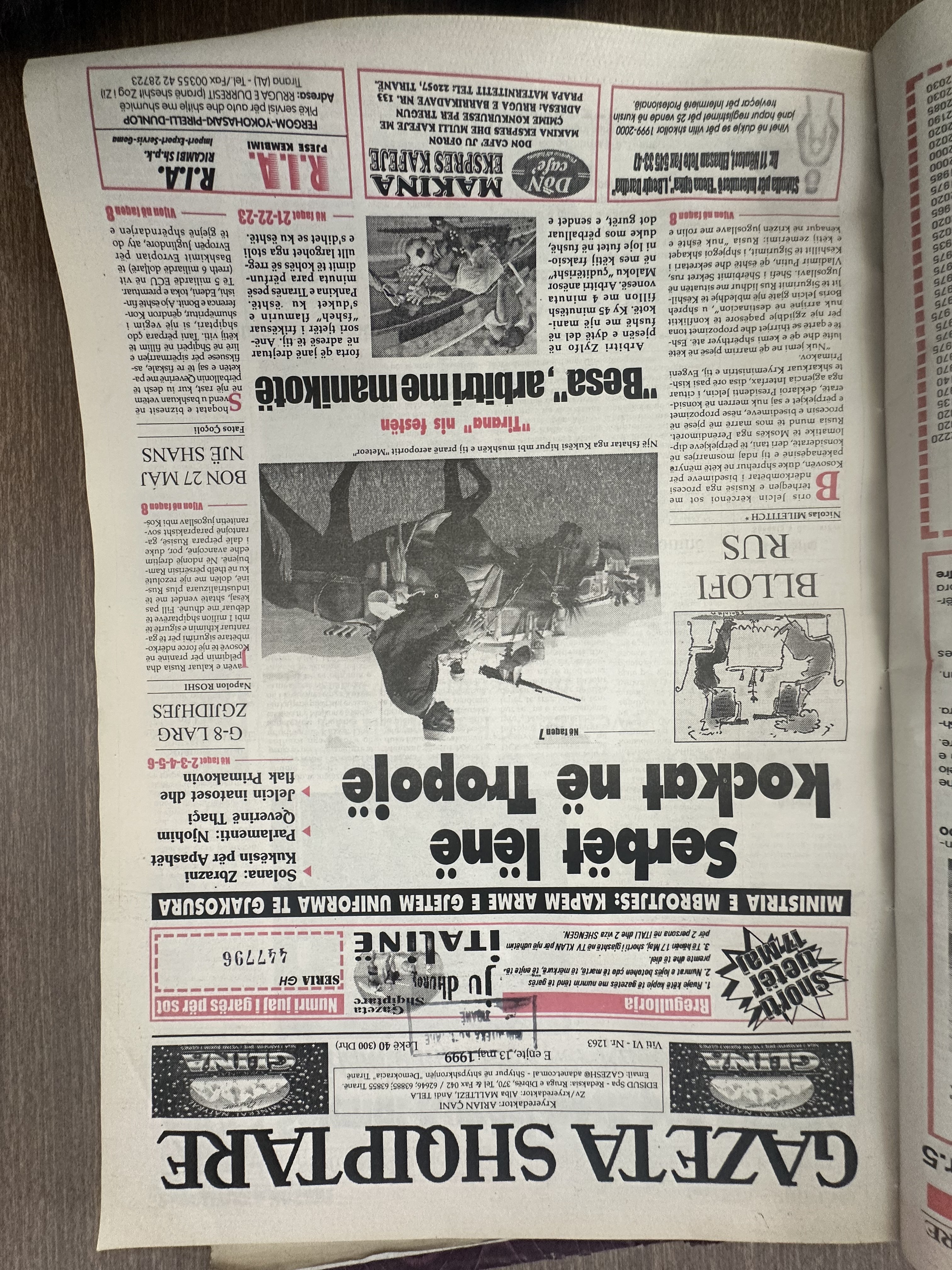 Gazeta Shqiptare 1999-05-13