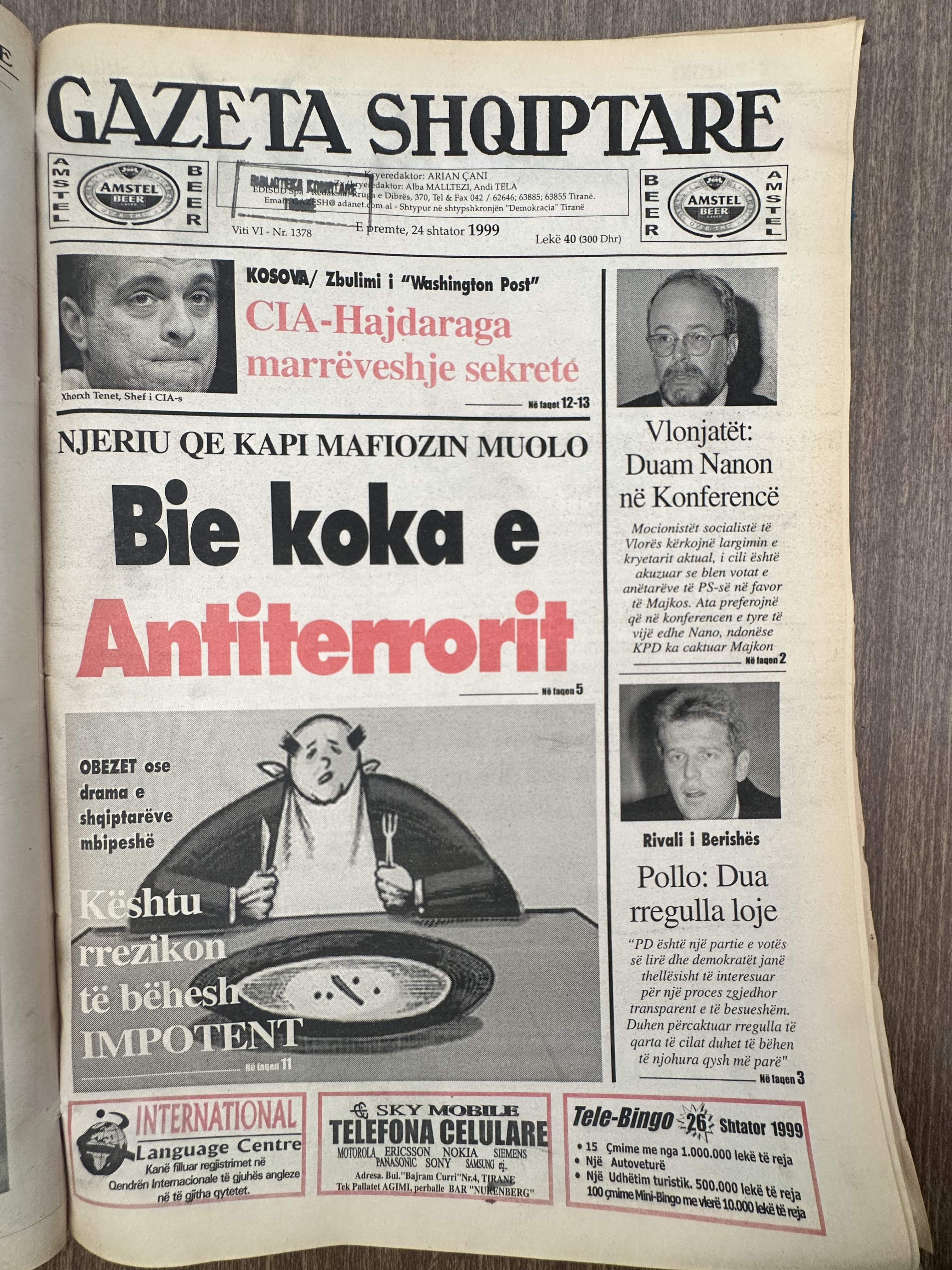 Gazeta Shqiptare 1999-09-24