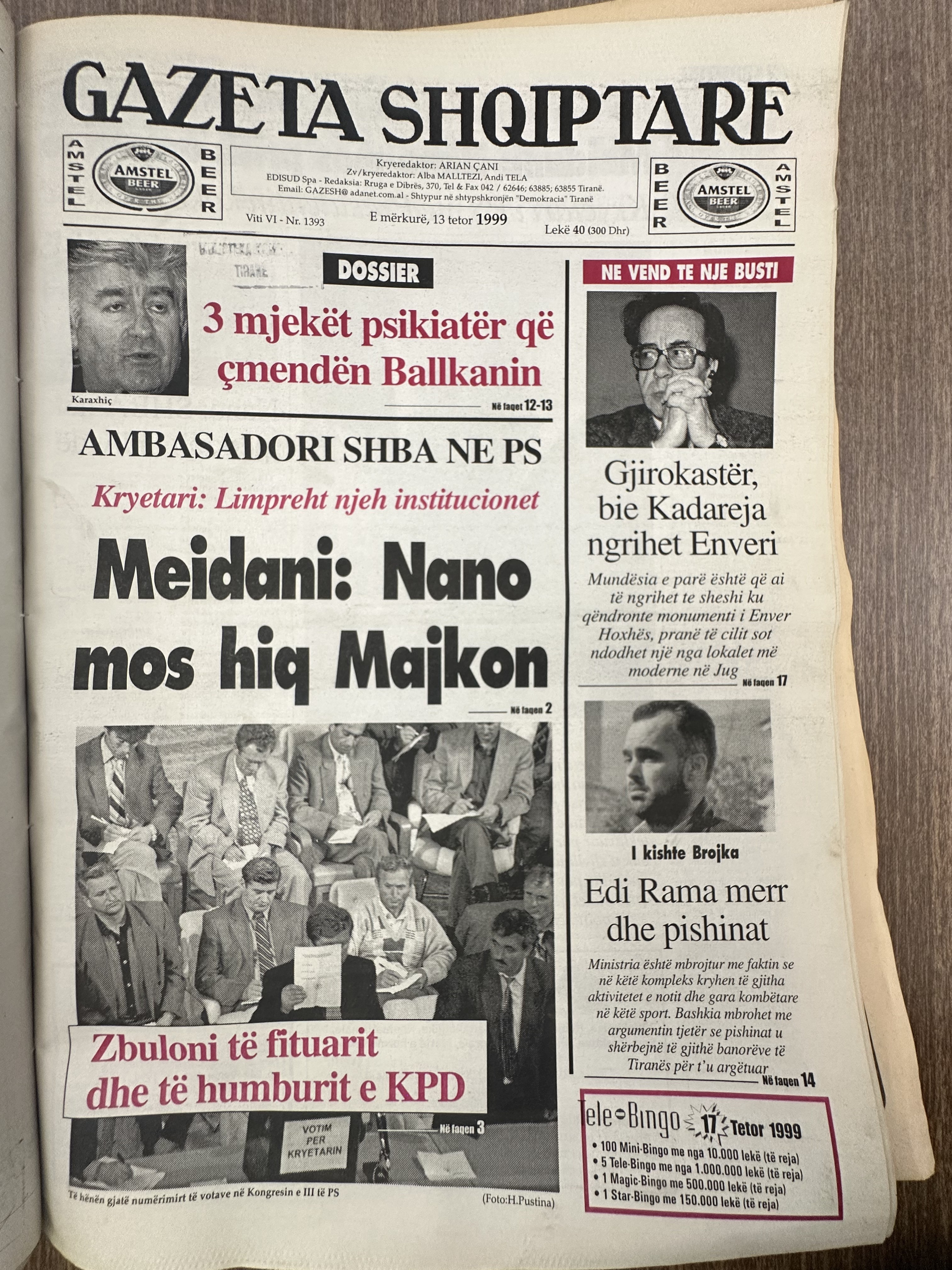Gazeta Shqiptare 1999-10-13
