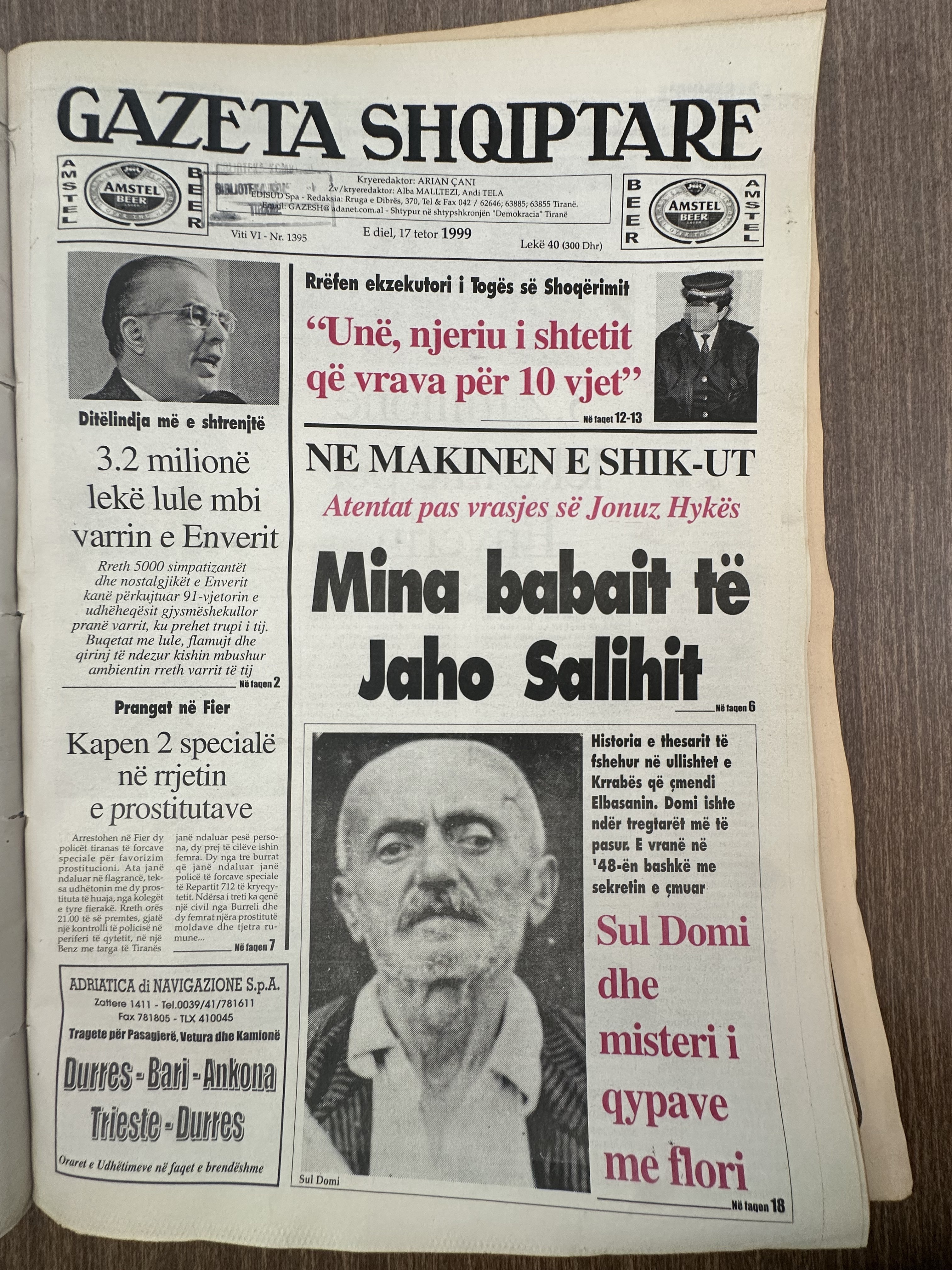 Gazeta Shqiptare 1999-10-17