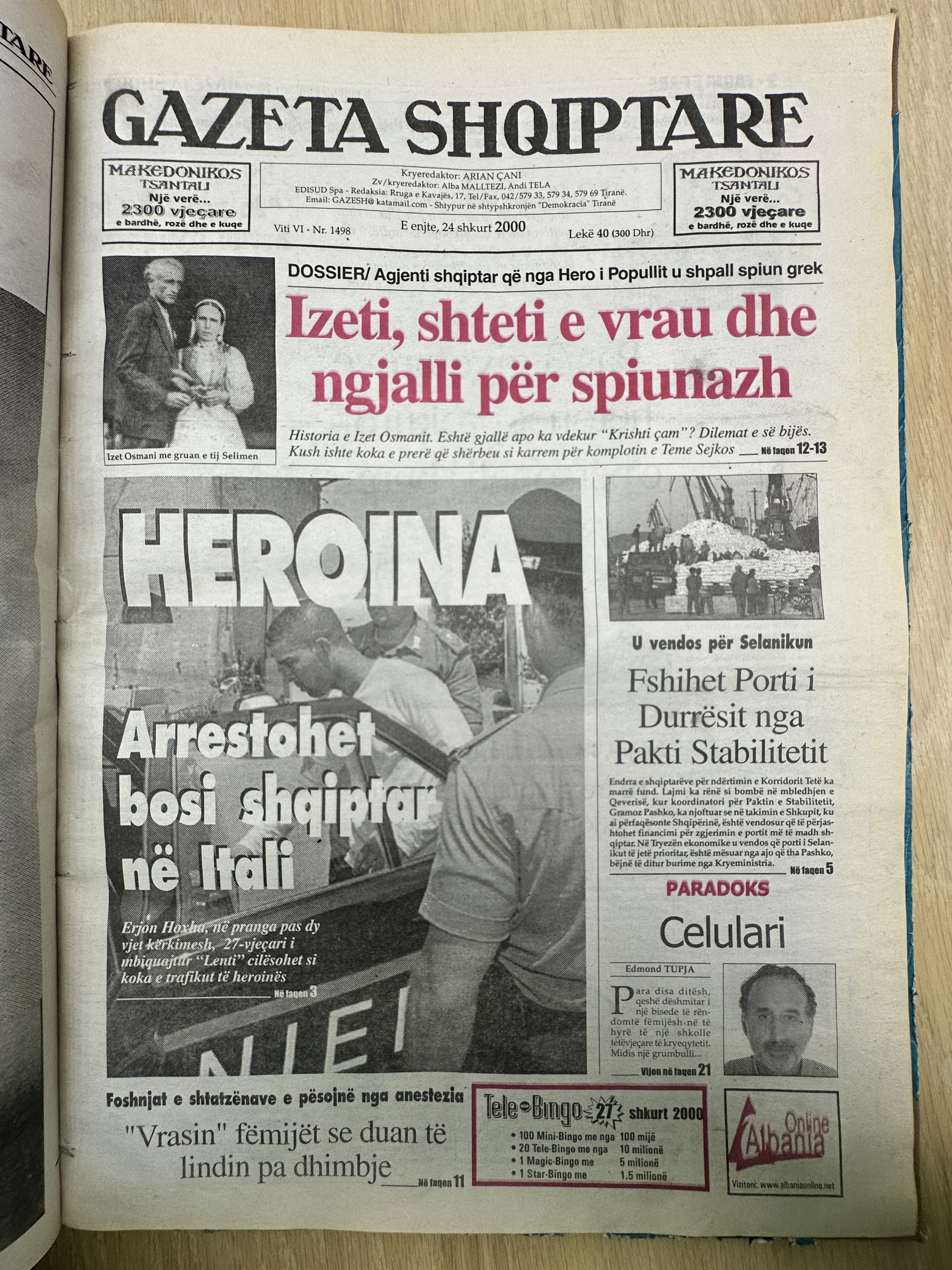 Gazeta Shqiptare 2000-02-24