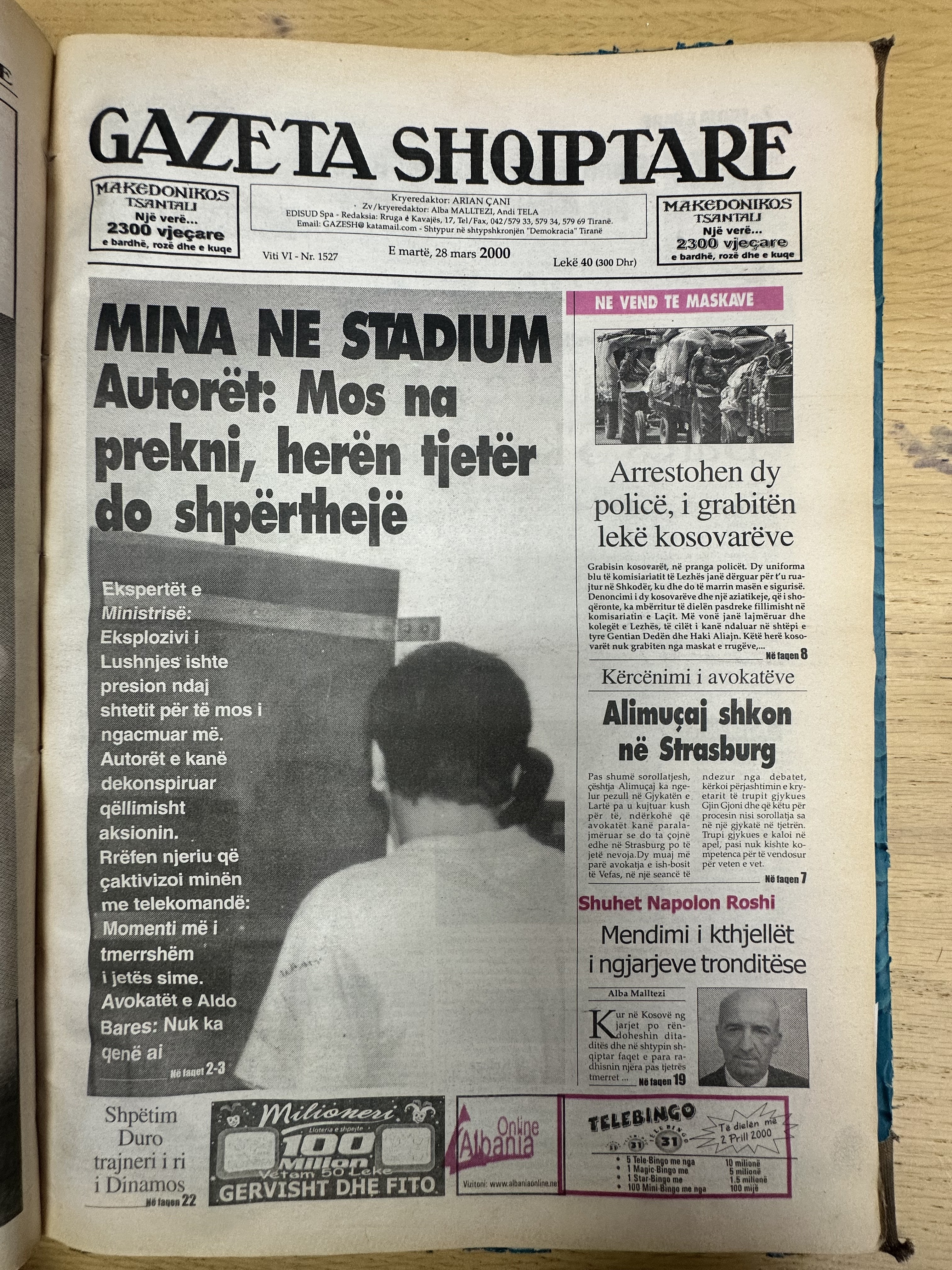 Gazeta Shqiptare 2000-03-28