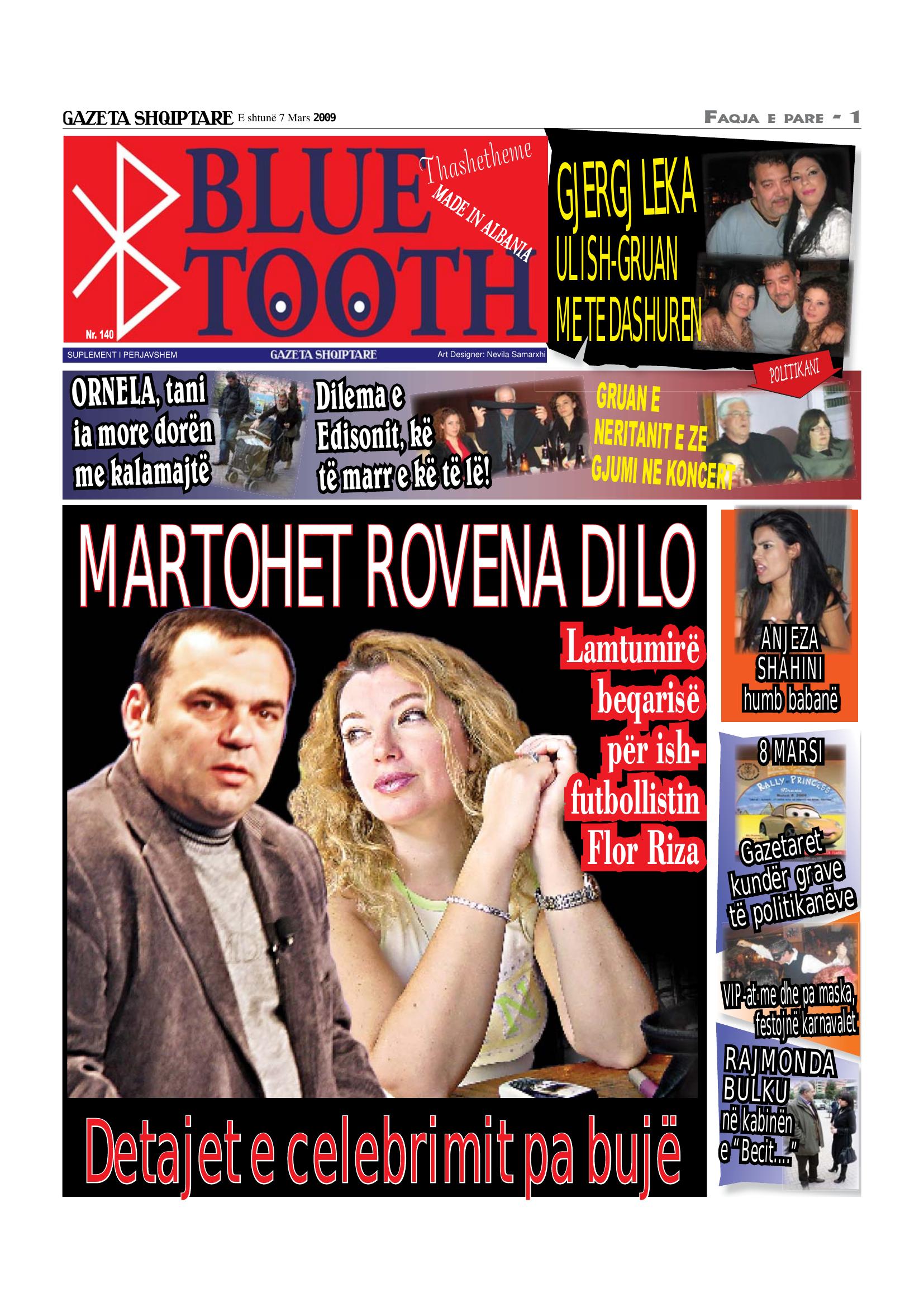 Gazeta Shqiptare 2009-03-07