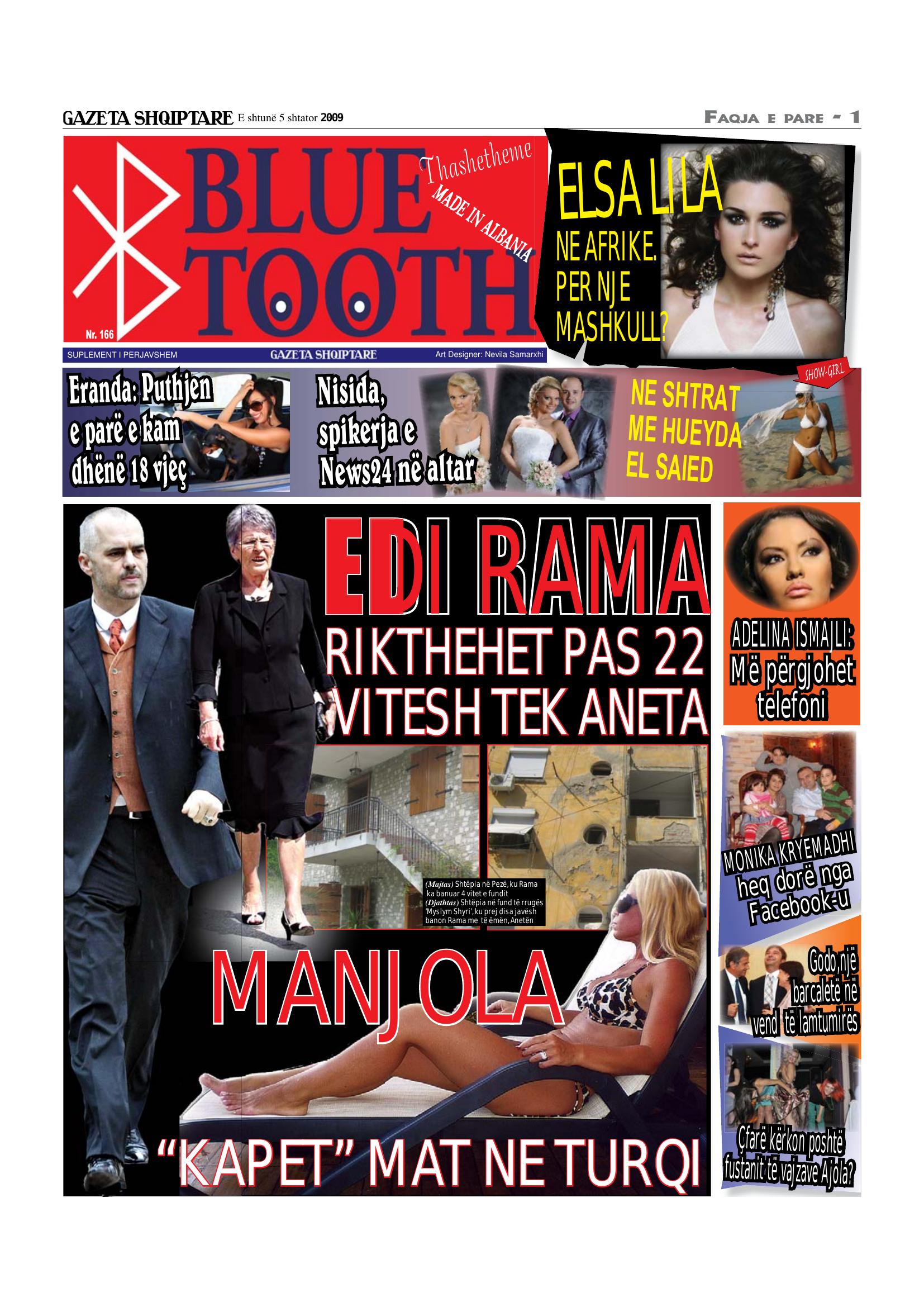 Gazeta Shqiptare 2009-09-05