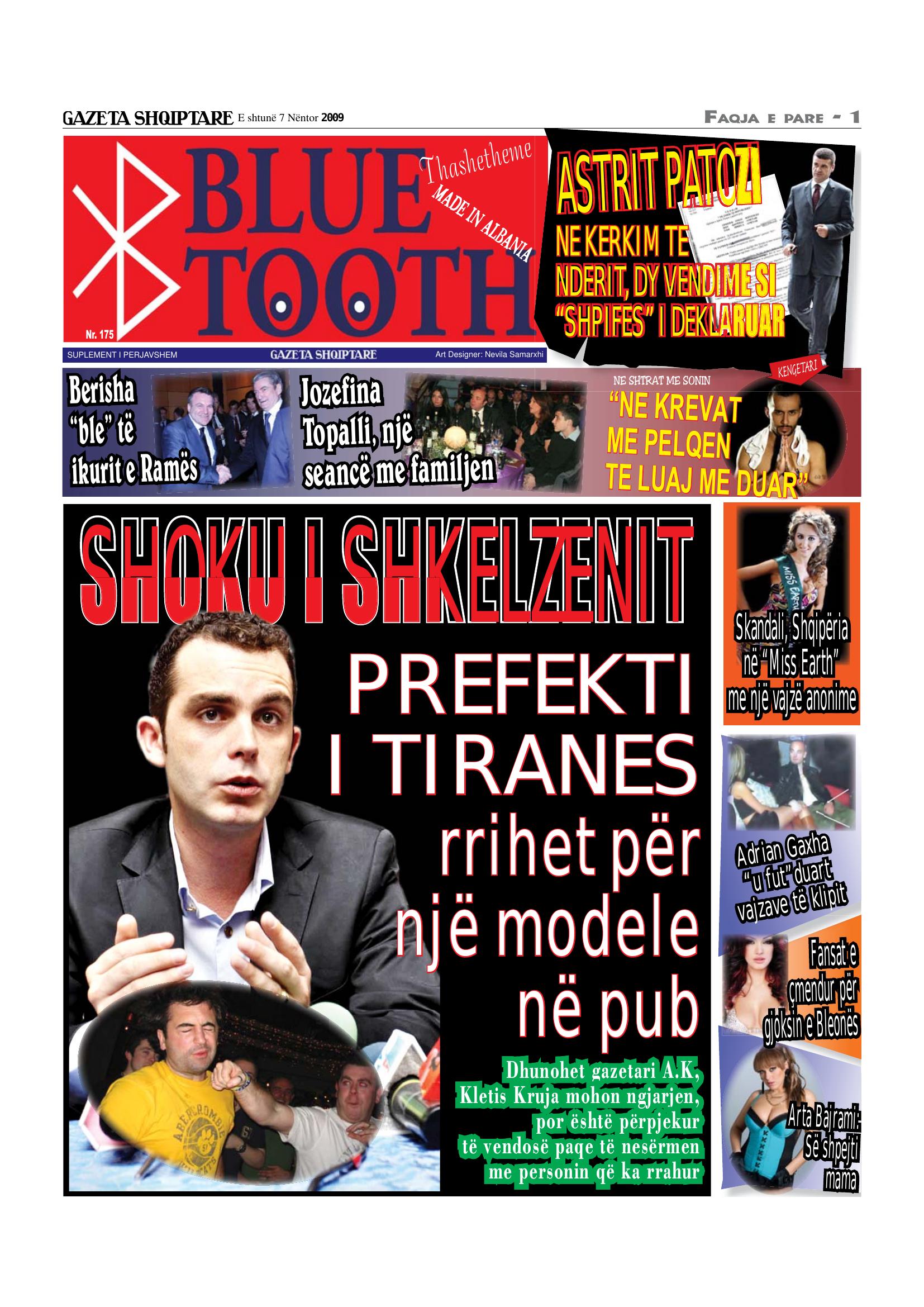 Gazeta Shqiptare 2009-11-07