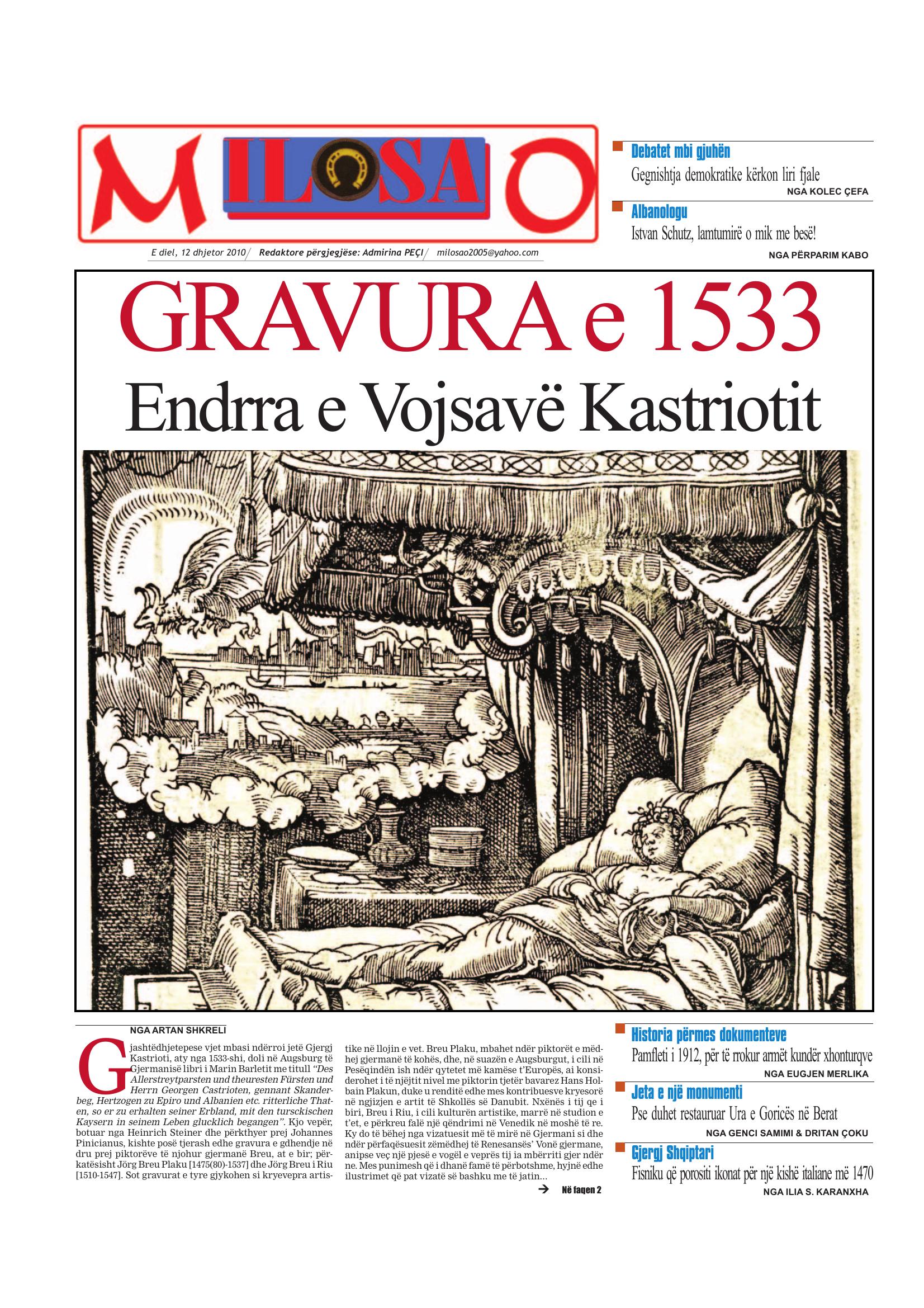 Gazeta Shqiptare 2010-12-12