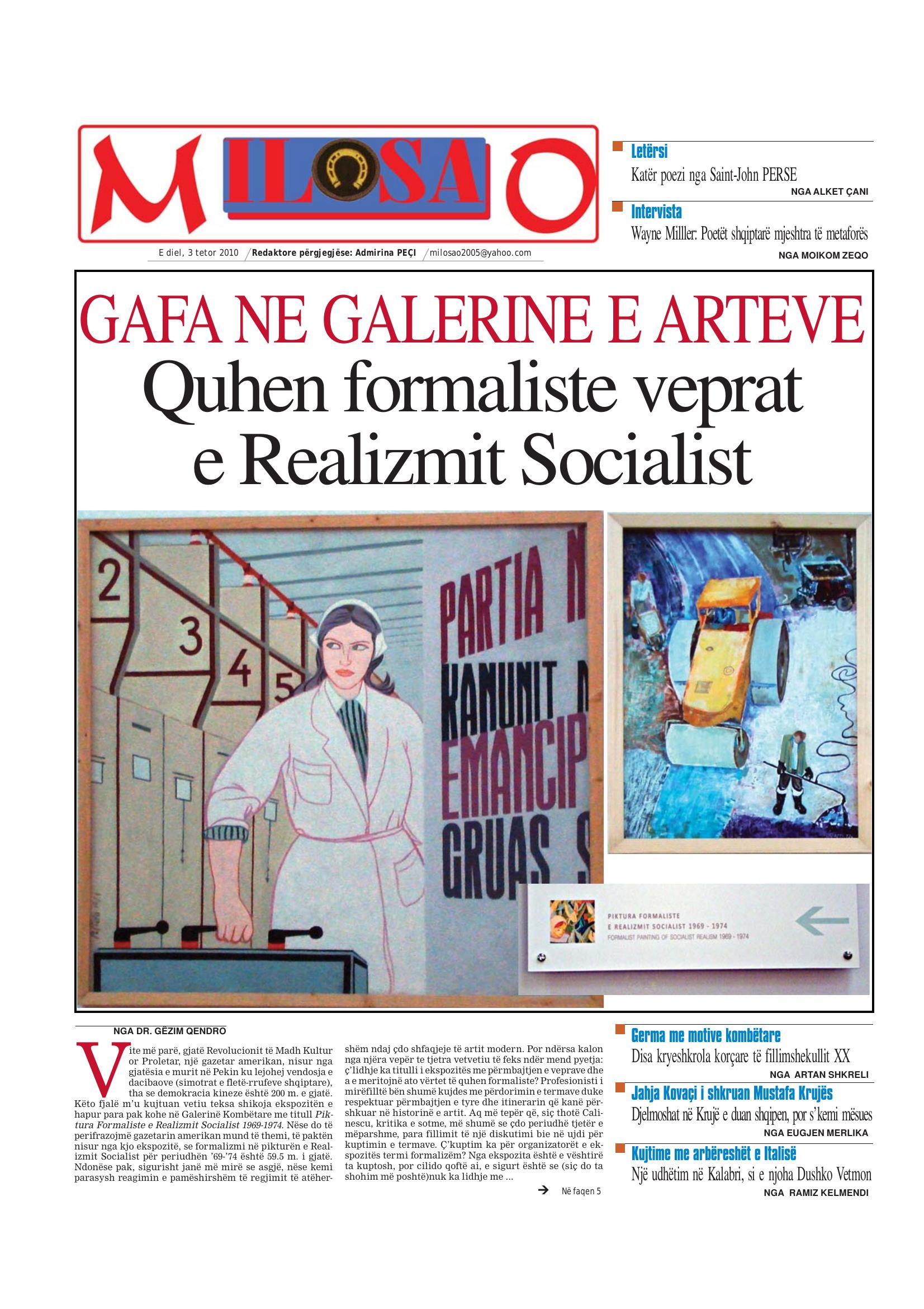 Gazeta Shqiptare 2010-10-03