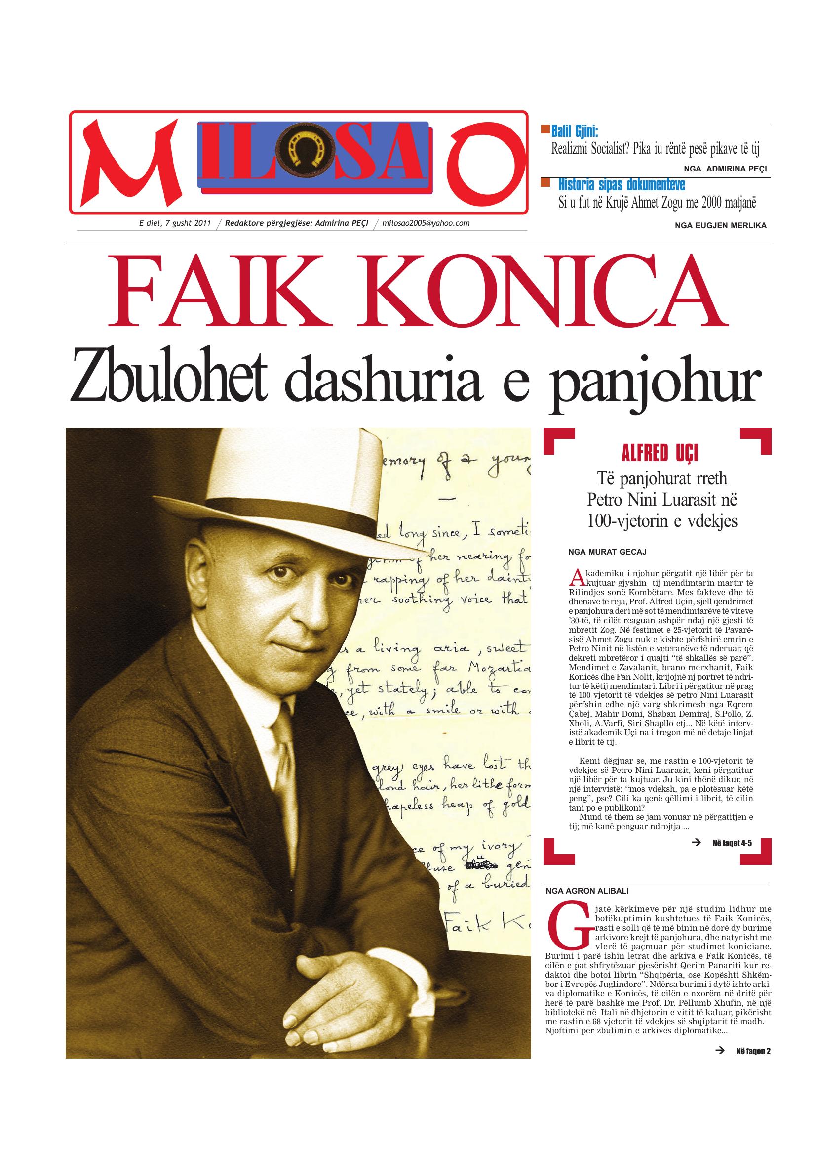 Gazeta Shqiptare 2011-08-07