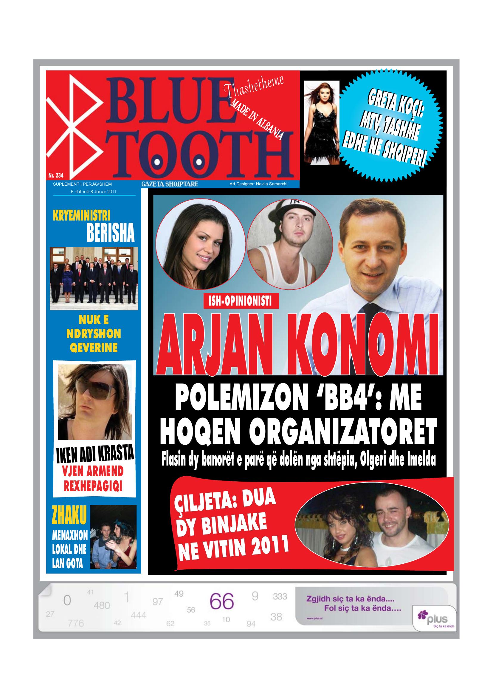 Gazeta Shqiptare 2011-01-08