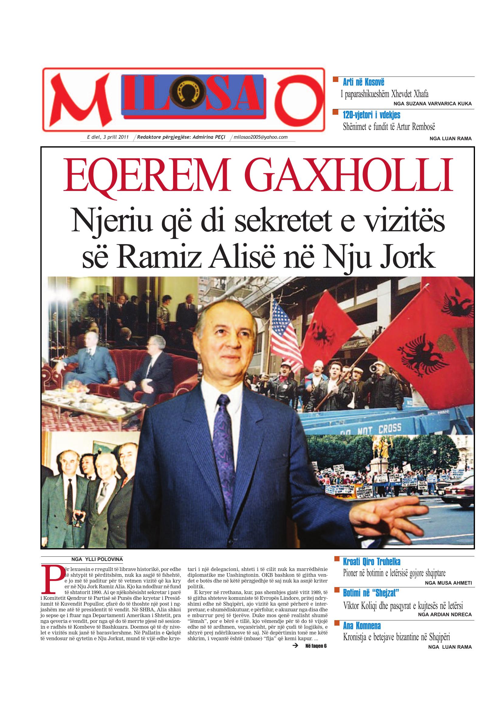 Gazeta Shqiptare 2011-04-03