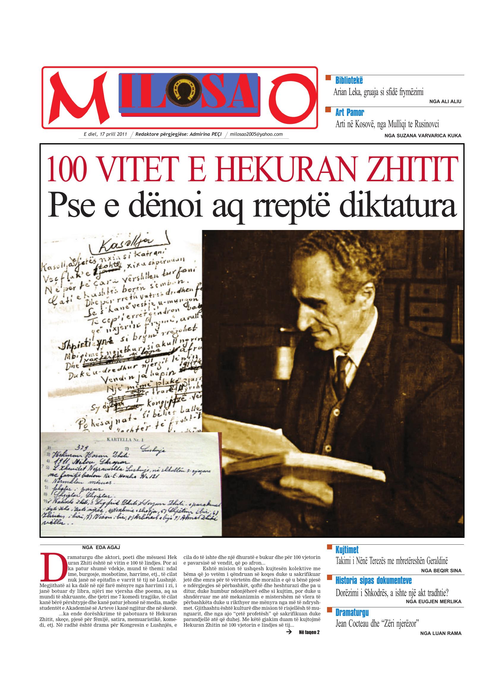 Gazeta Shqiptare 2011-04-17