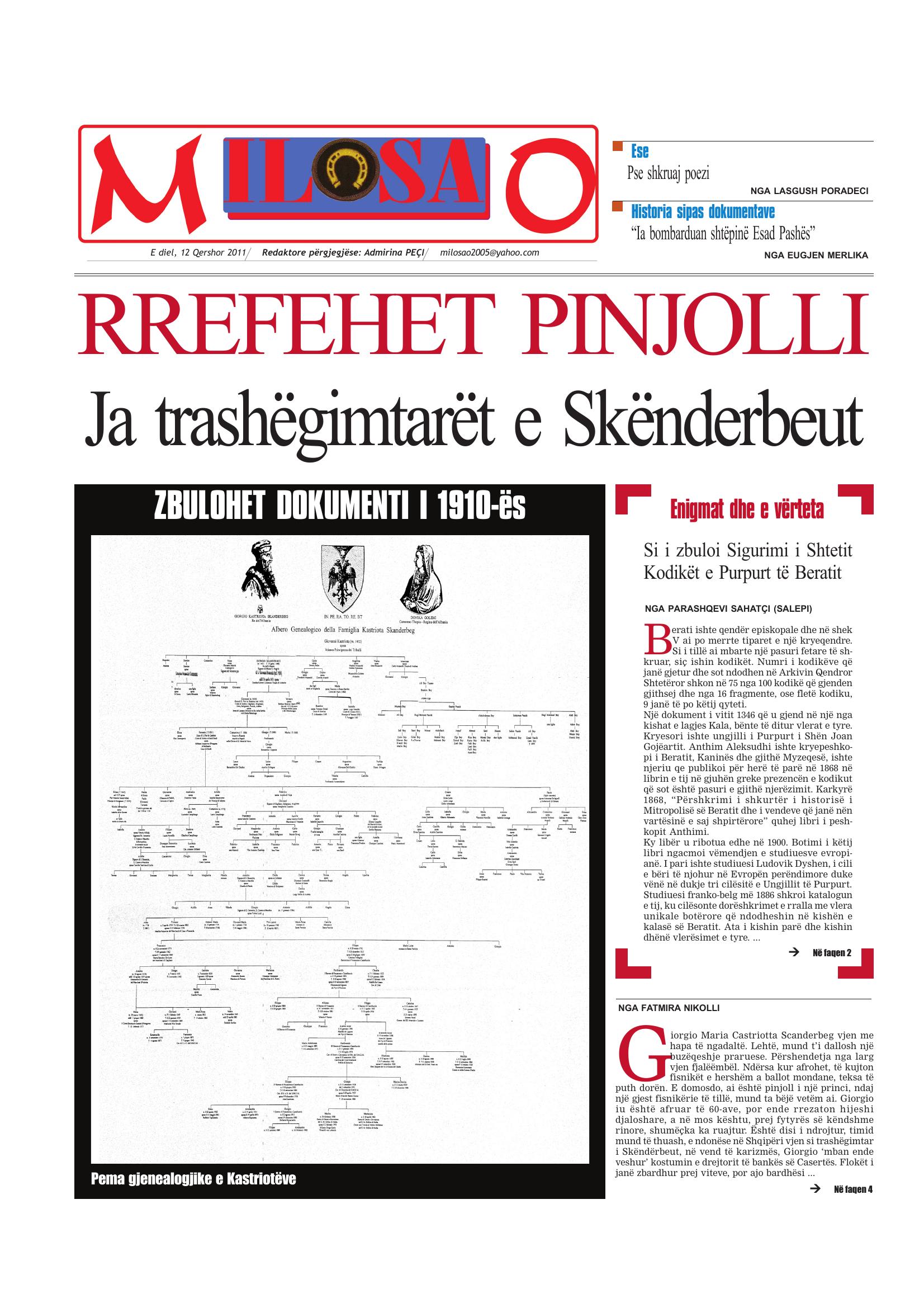 Gazeta Shqiptare 2011-06-12