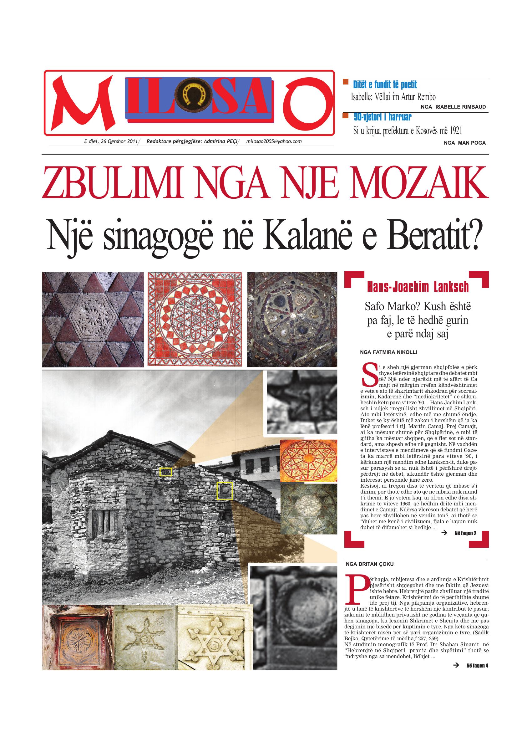 Gazeta Shqiptare 2011-06-26