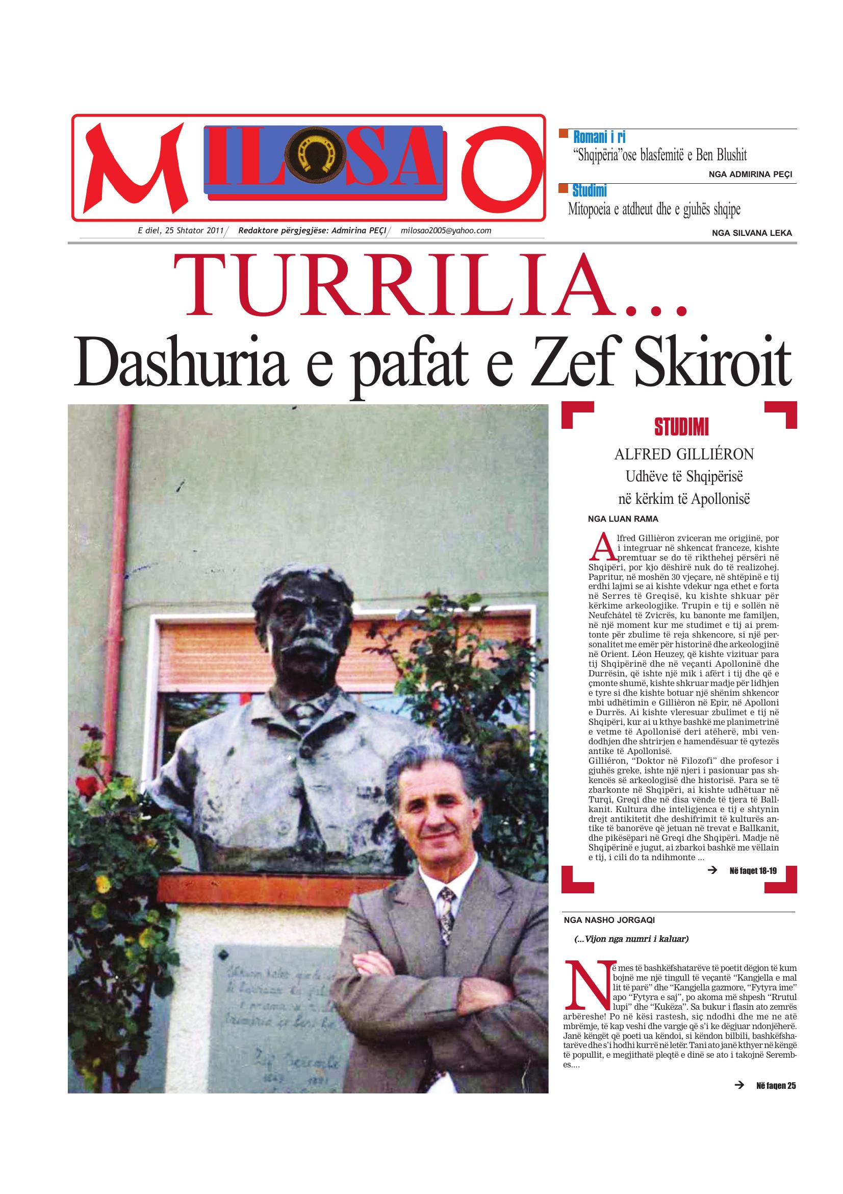 Gazeta Shqiptare 2011-09-25