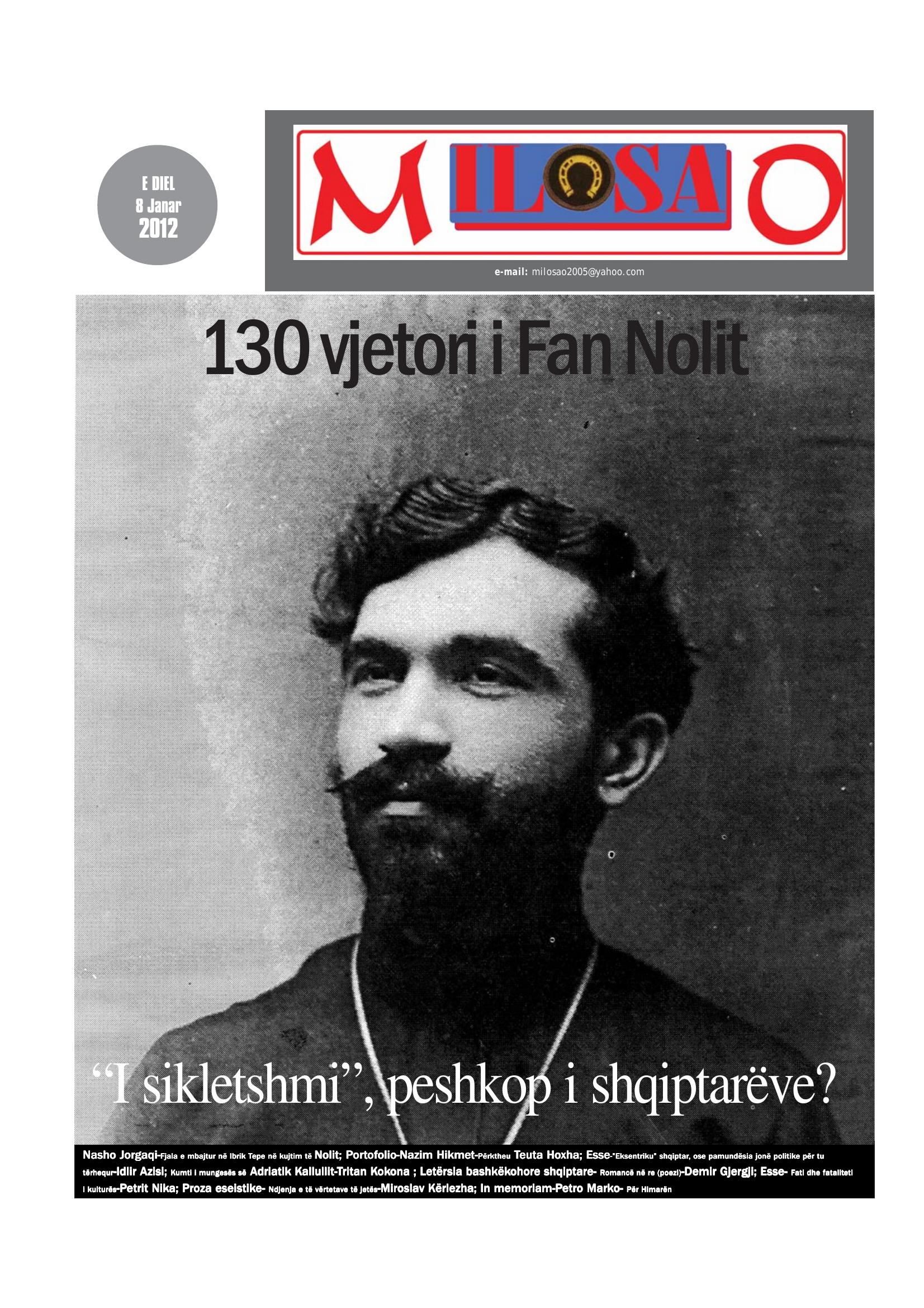 Gazeta Shqiptare 2012-01-08