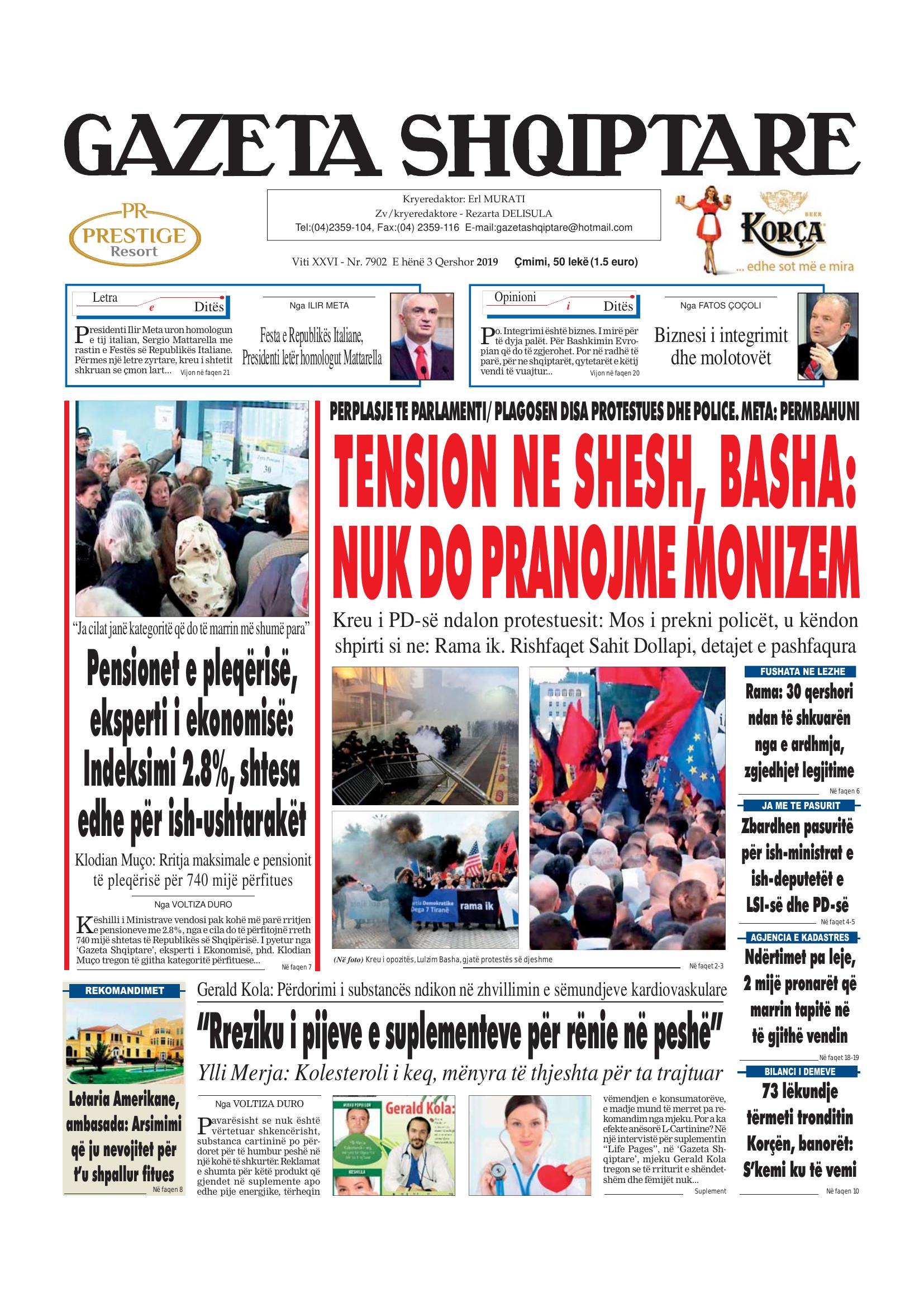 Gazeta Shqiptare 2019-06-03