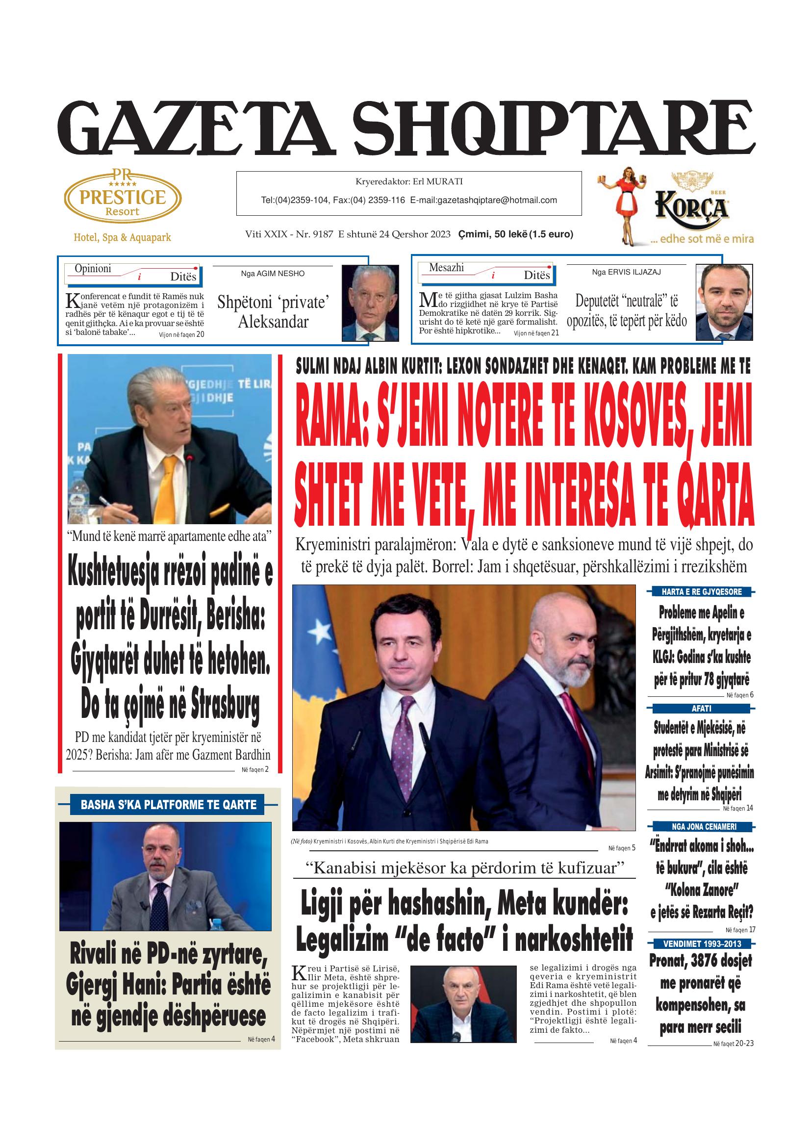 Gazeta Shqiptare 2023-06-24