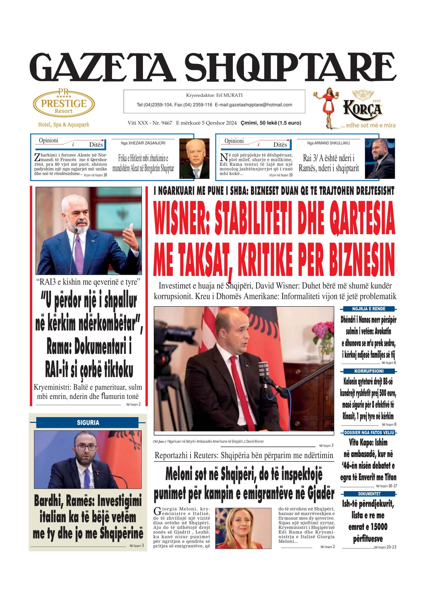 Gazeta Shqiptare 2024-06-05