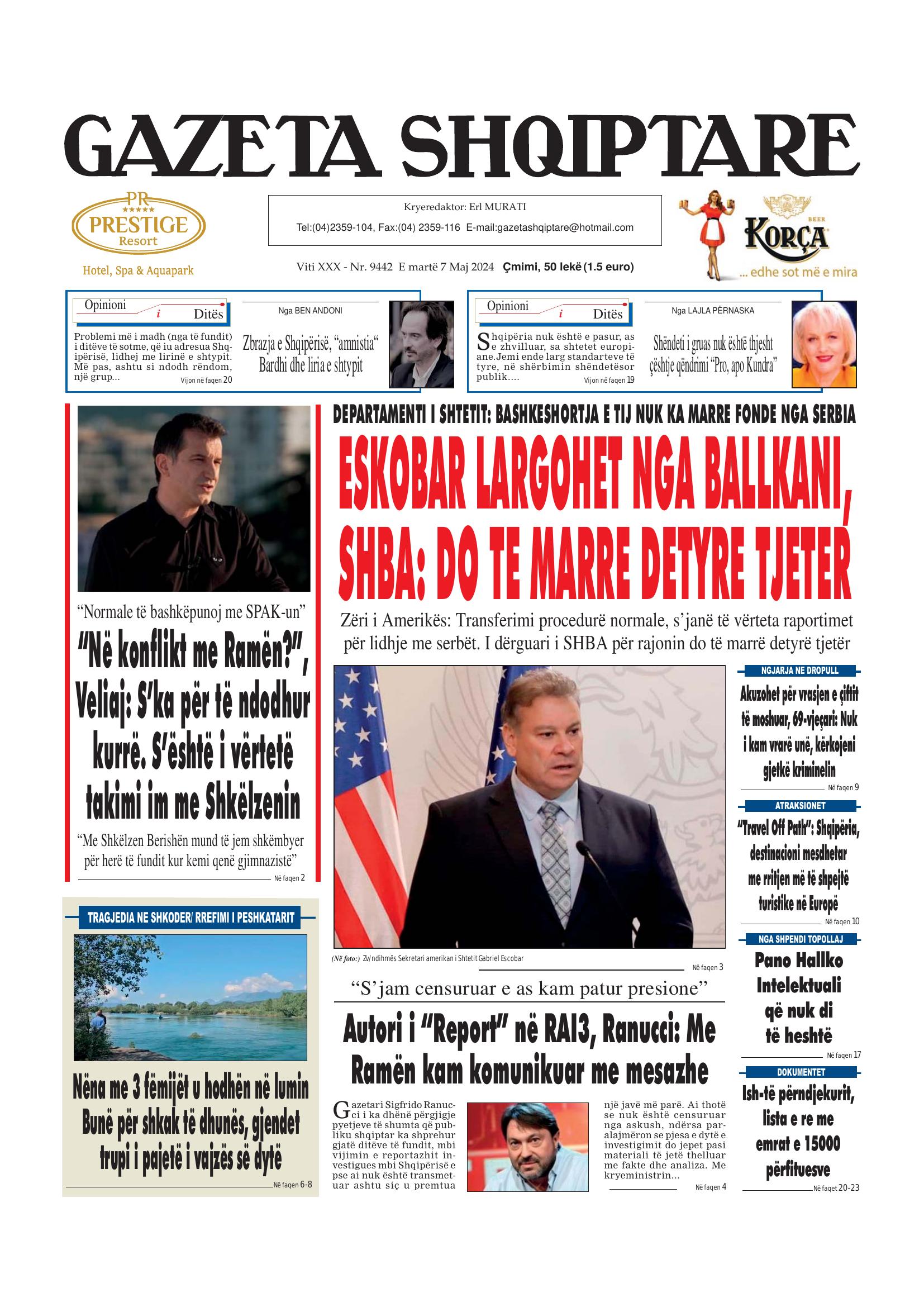 Gazeta Shqiptare 2024-05-07