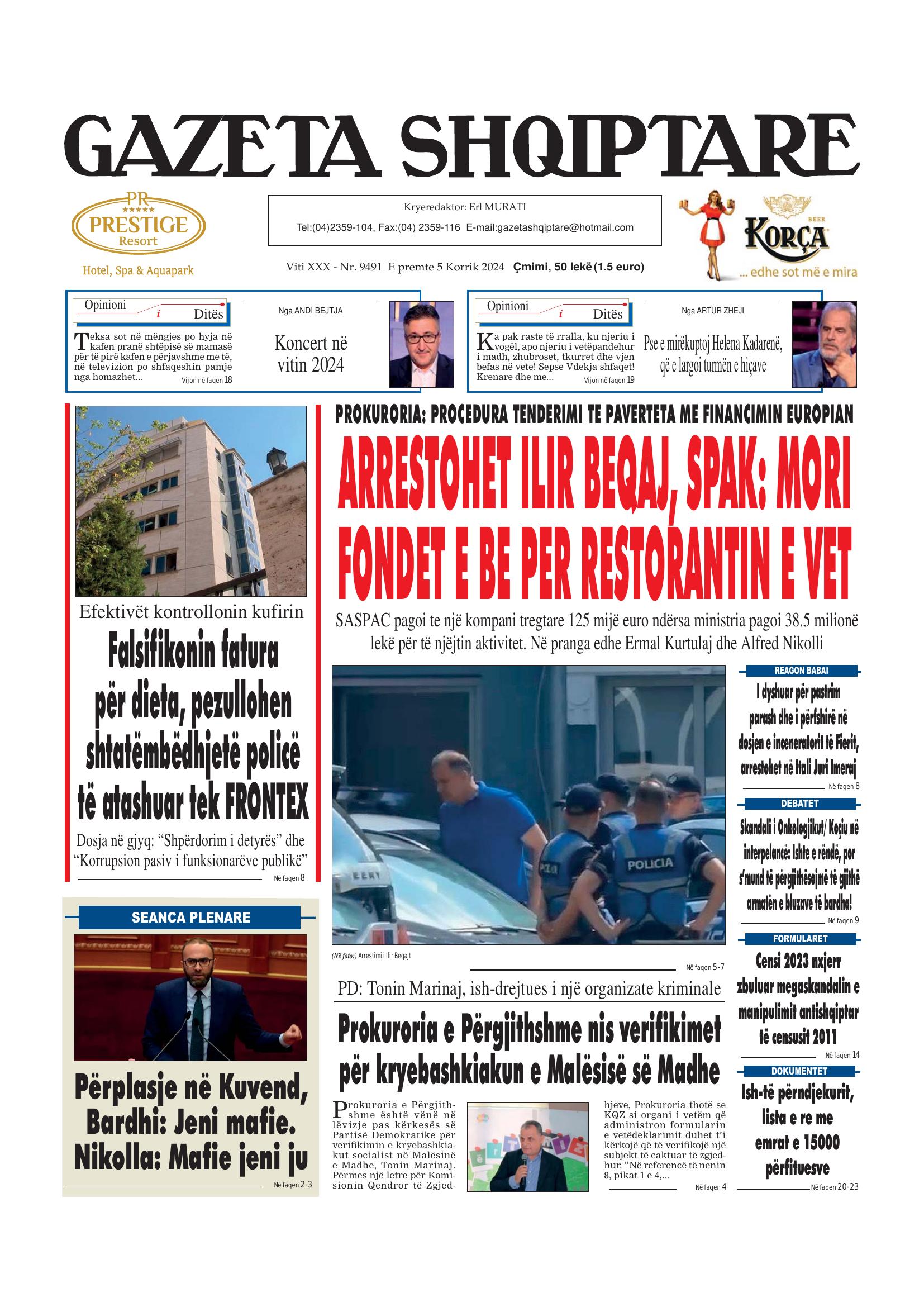 Gazeta Shqiptare 2024-07-05