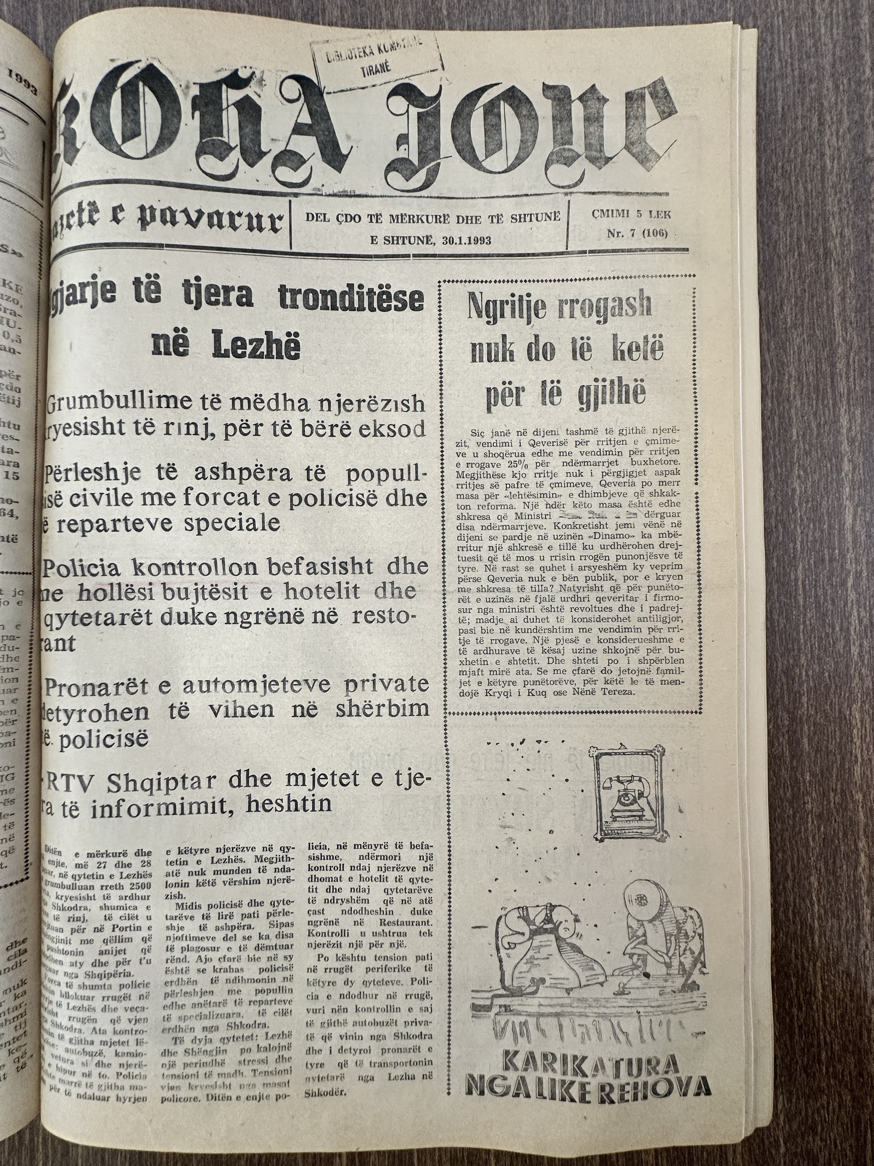 Koha Jonë 1993-01-30