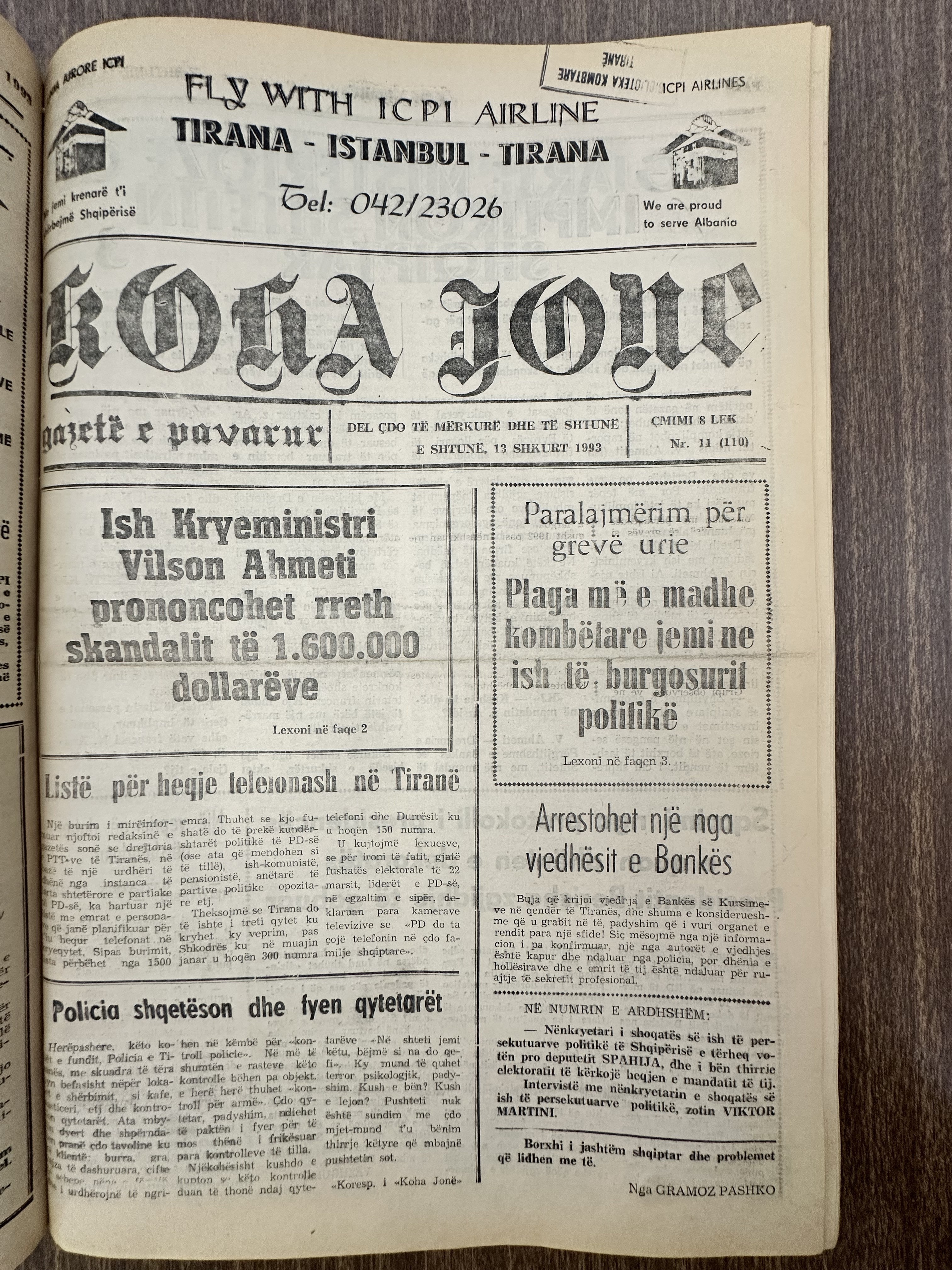 Koha Jonë 1993-02-13