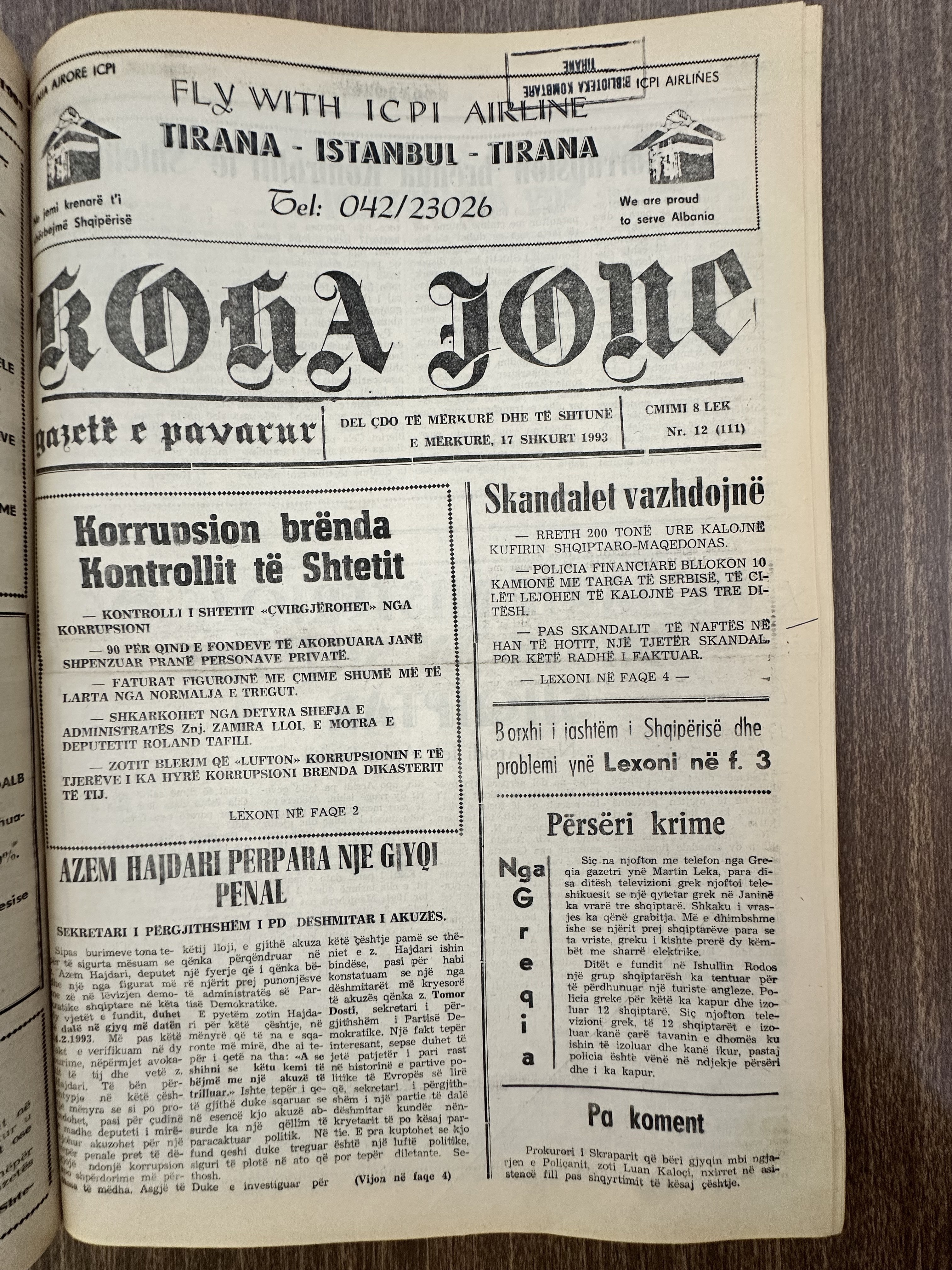 Koha Jonë 1993-02-17