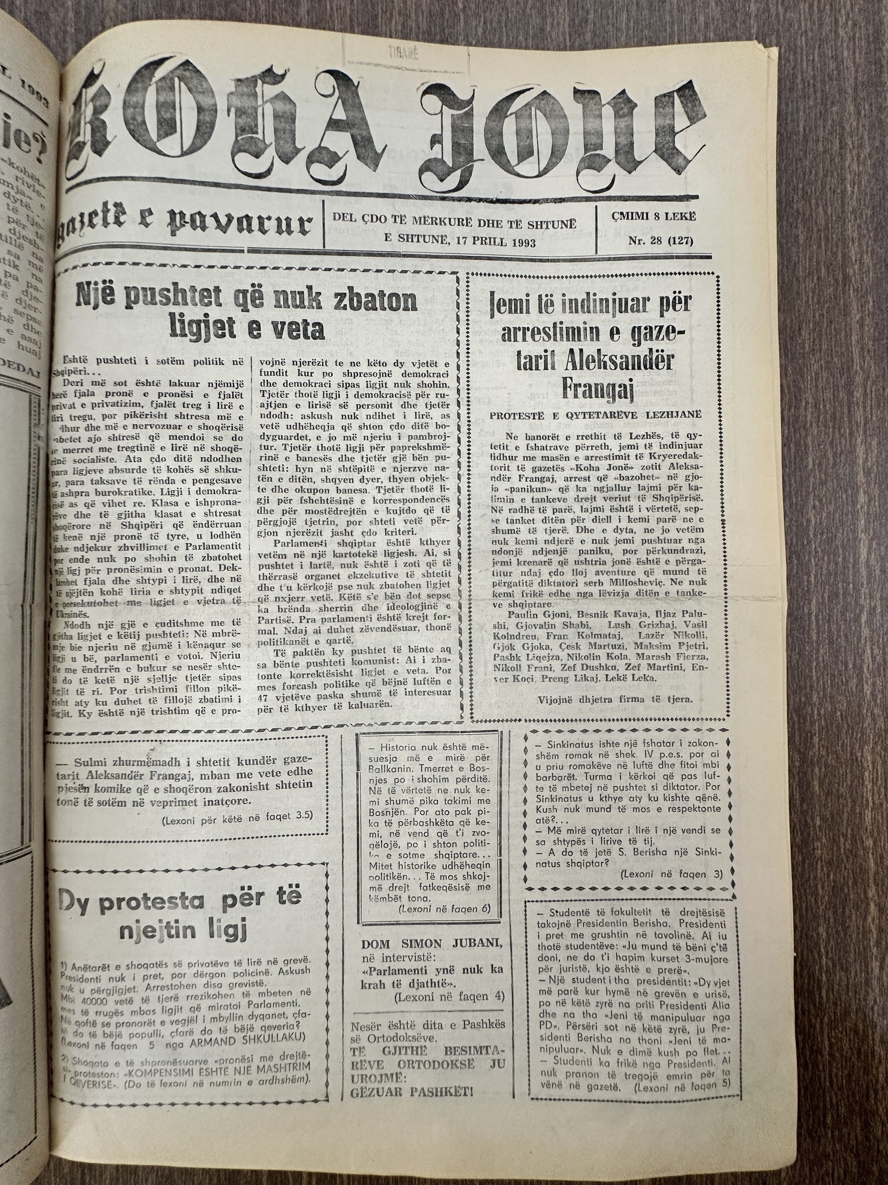 Koha Jonë 1993-04-17