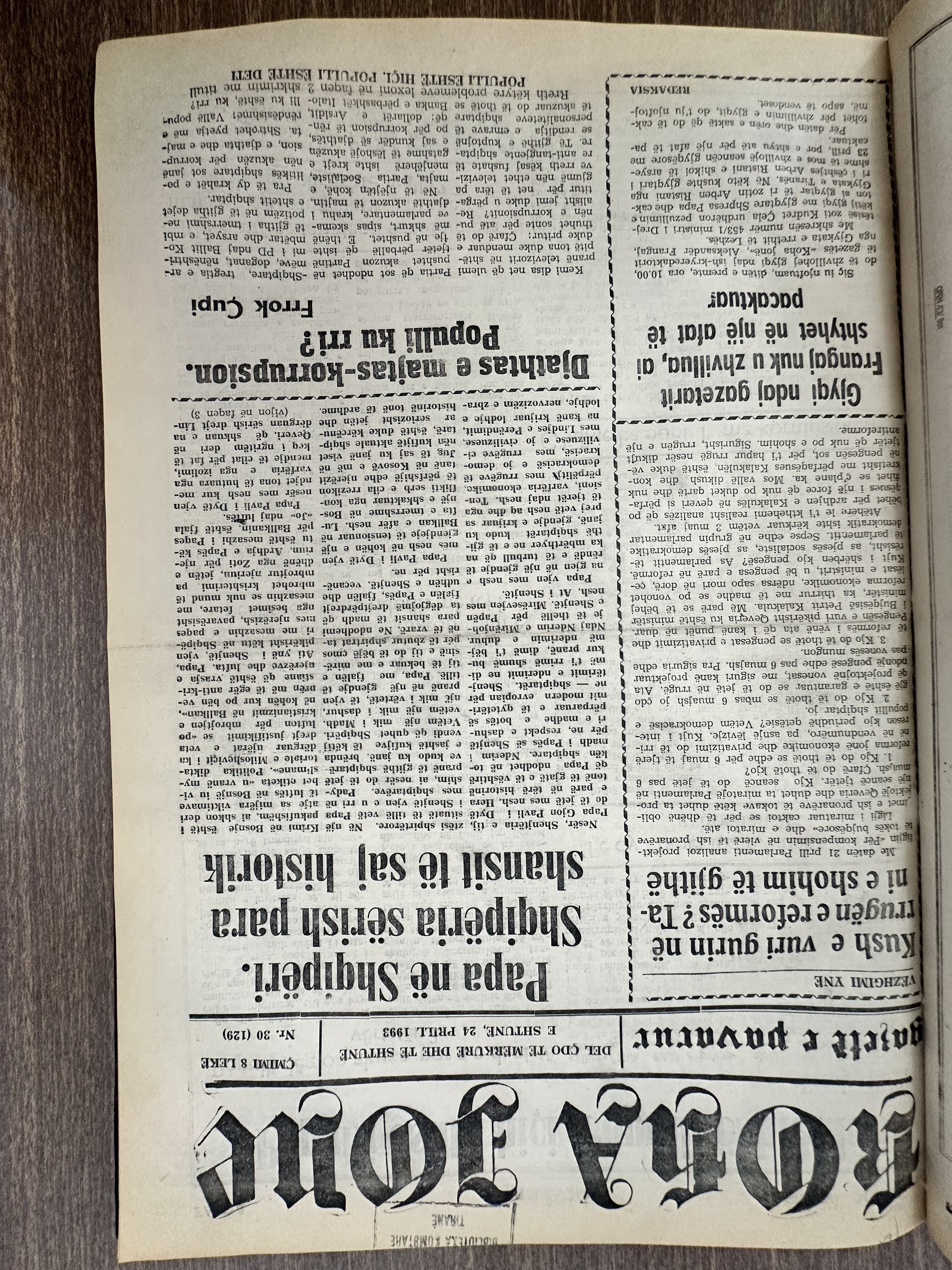 Koha Jonë 1993-04-24