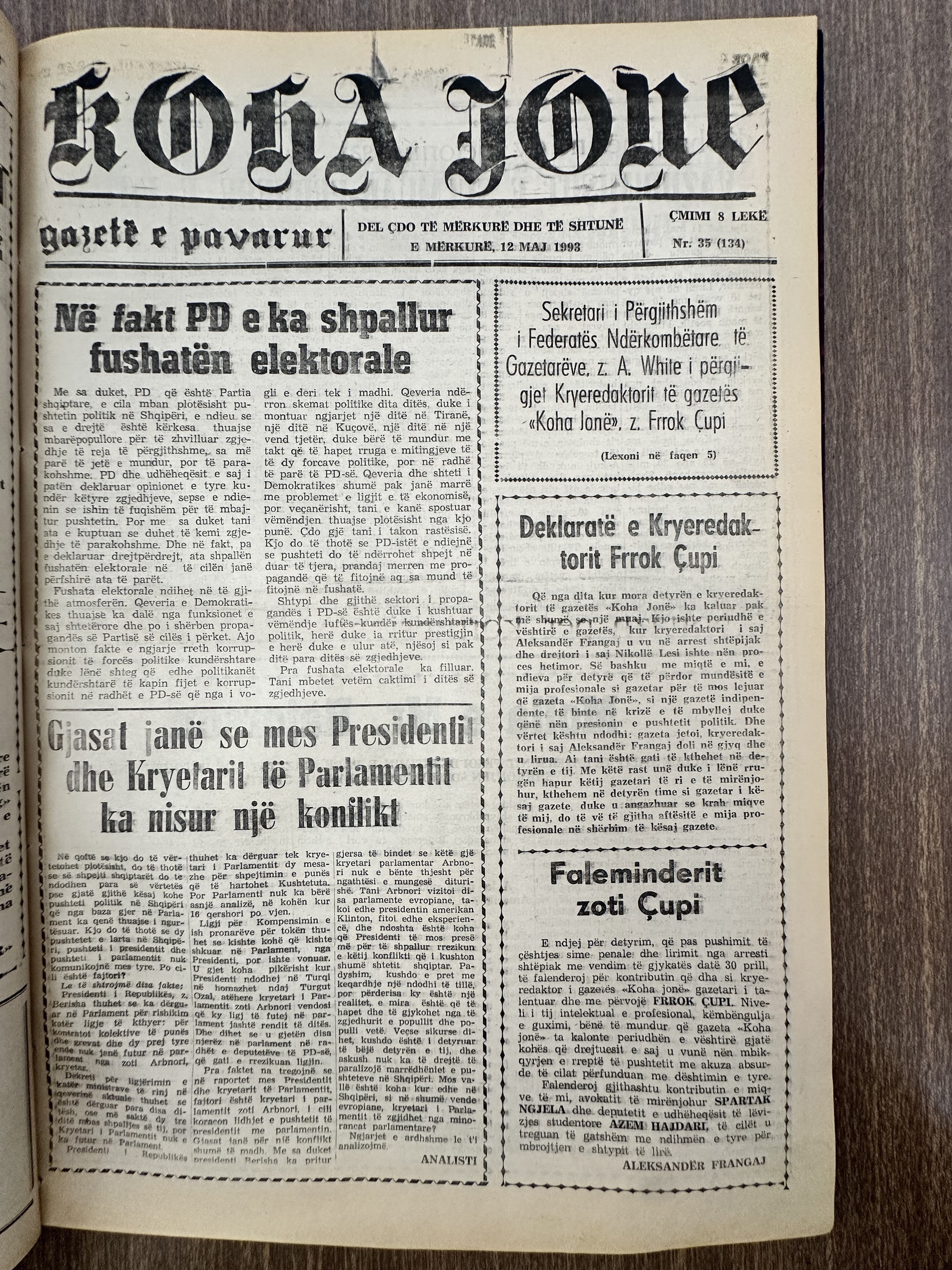 Koha Jonë 1993-05-12