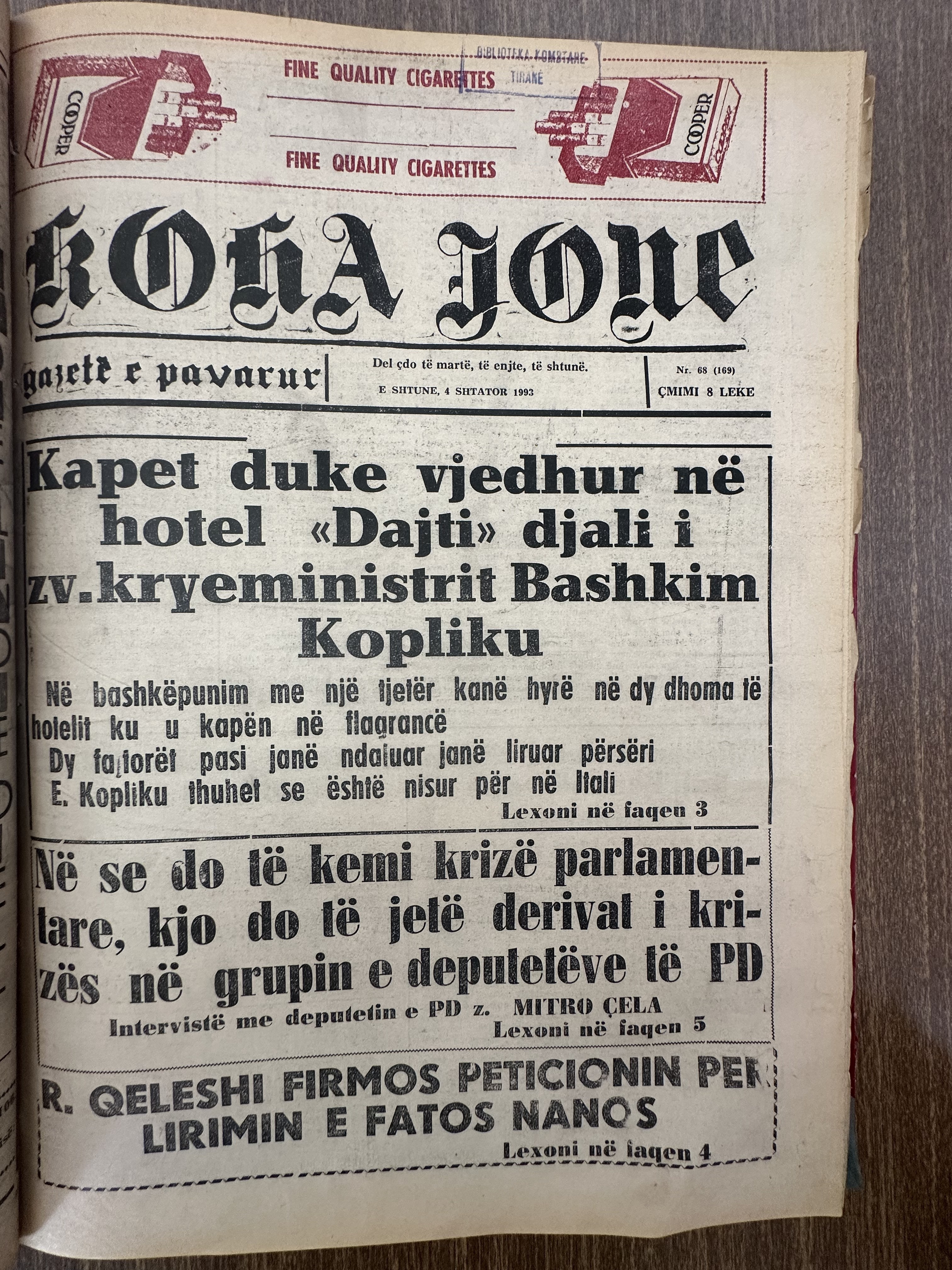Koha Jonë 1993-09-04