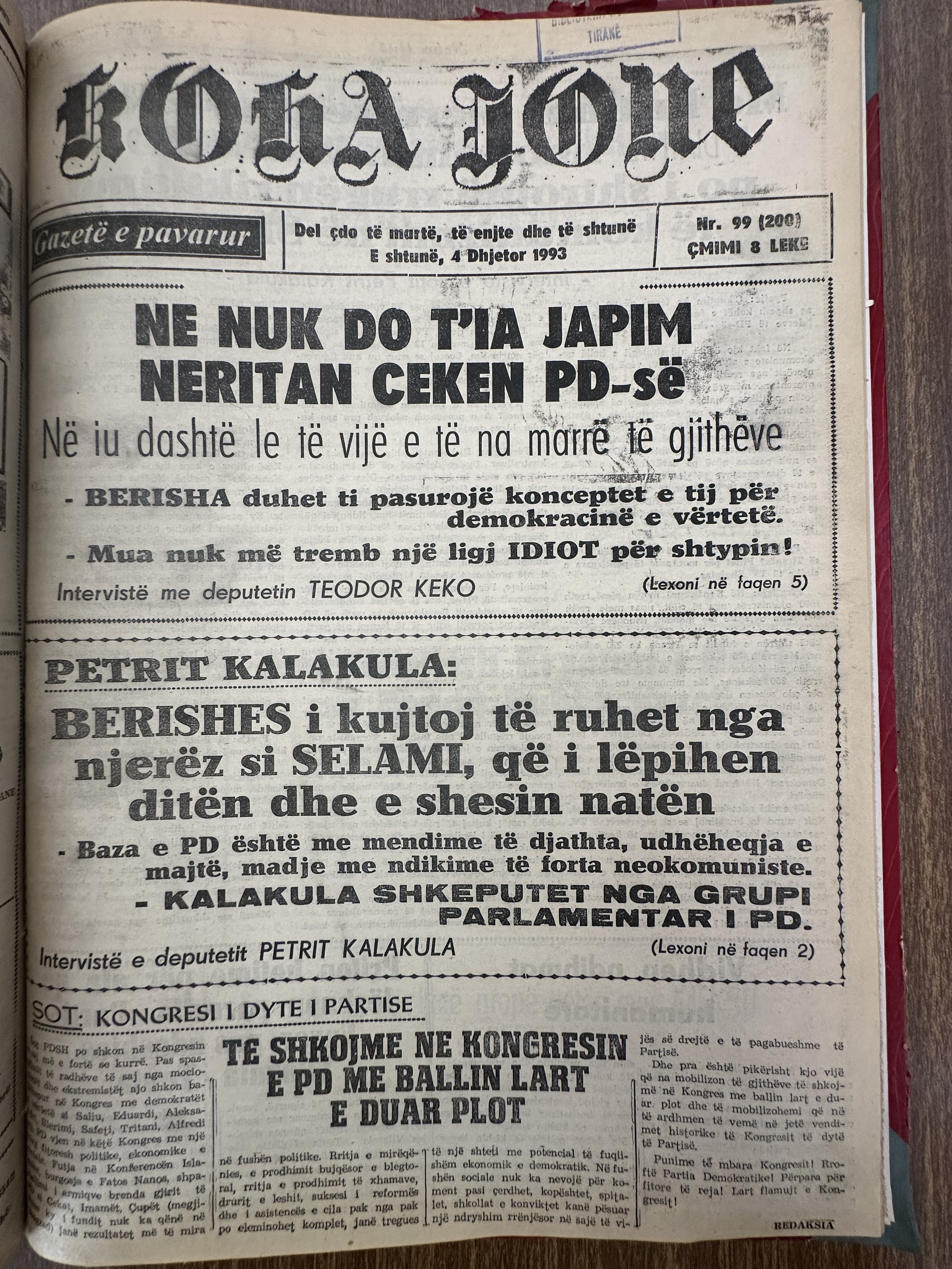 Koha Jonë 1993-12-04