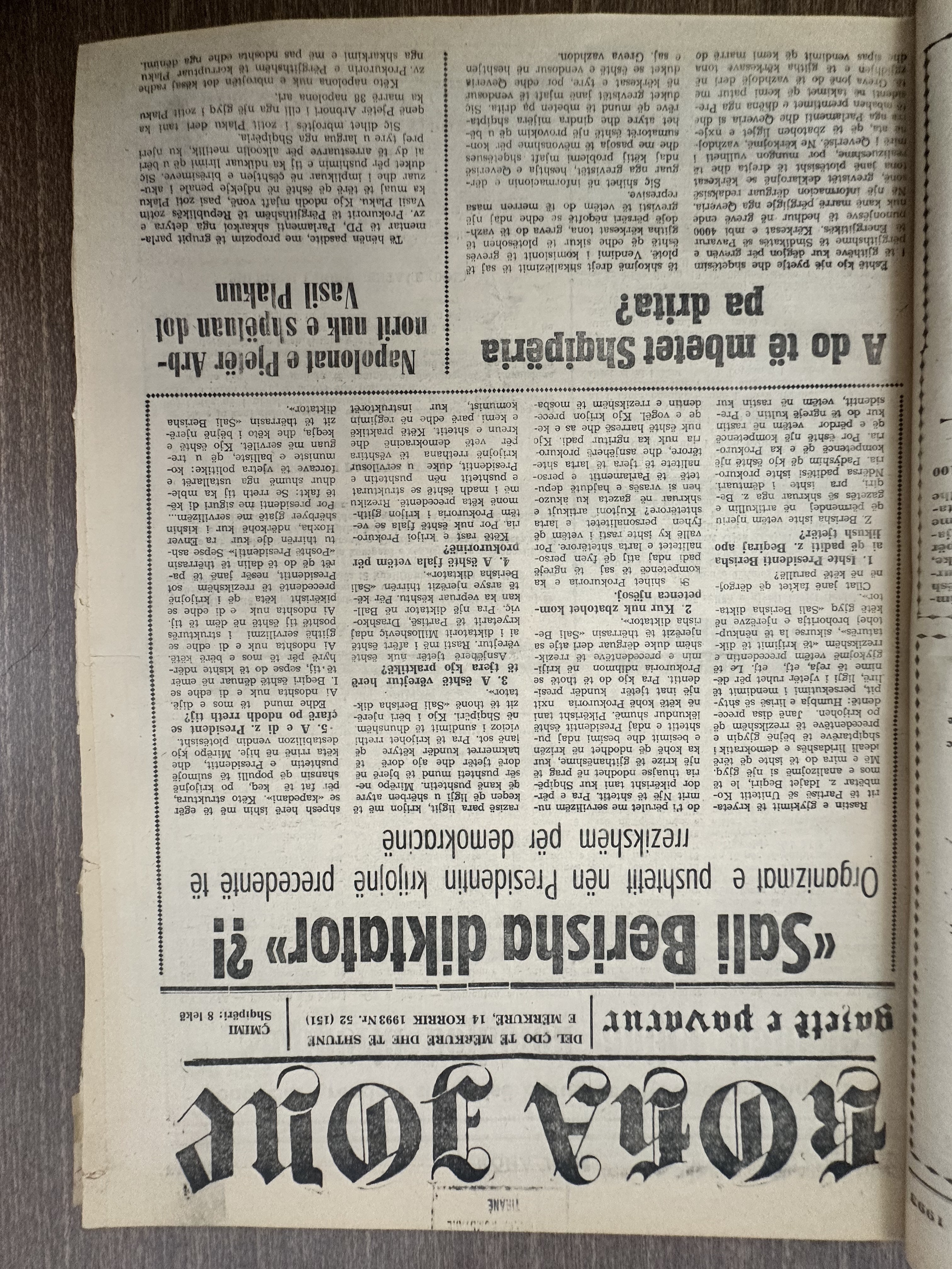 Koha Jonë 1993-07-14