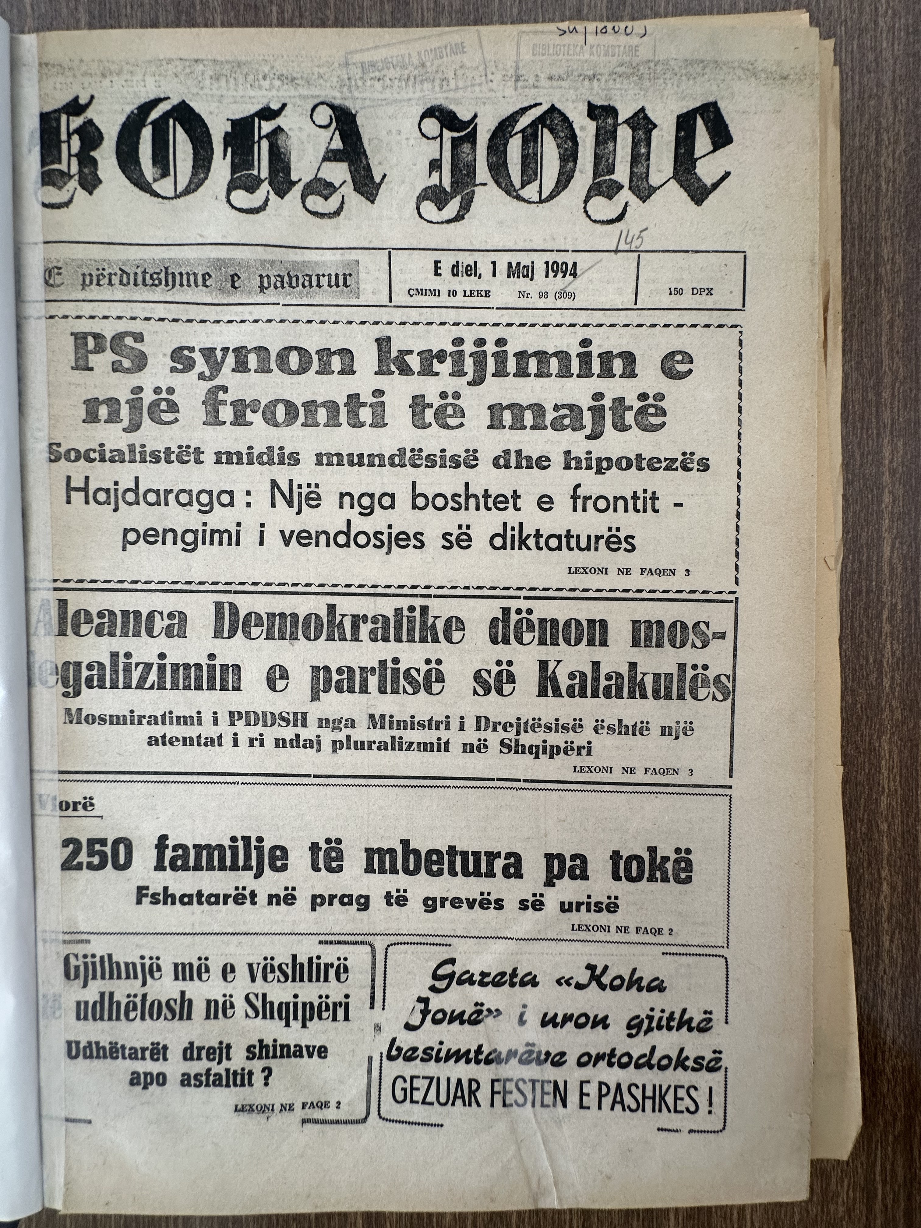 Koha Jonë 1994-05-01