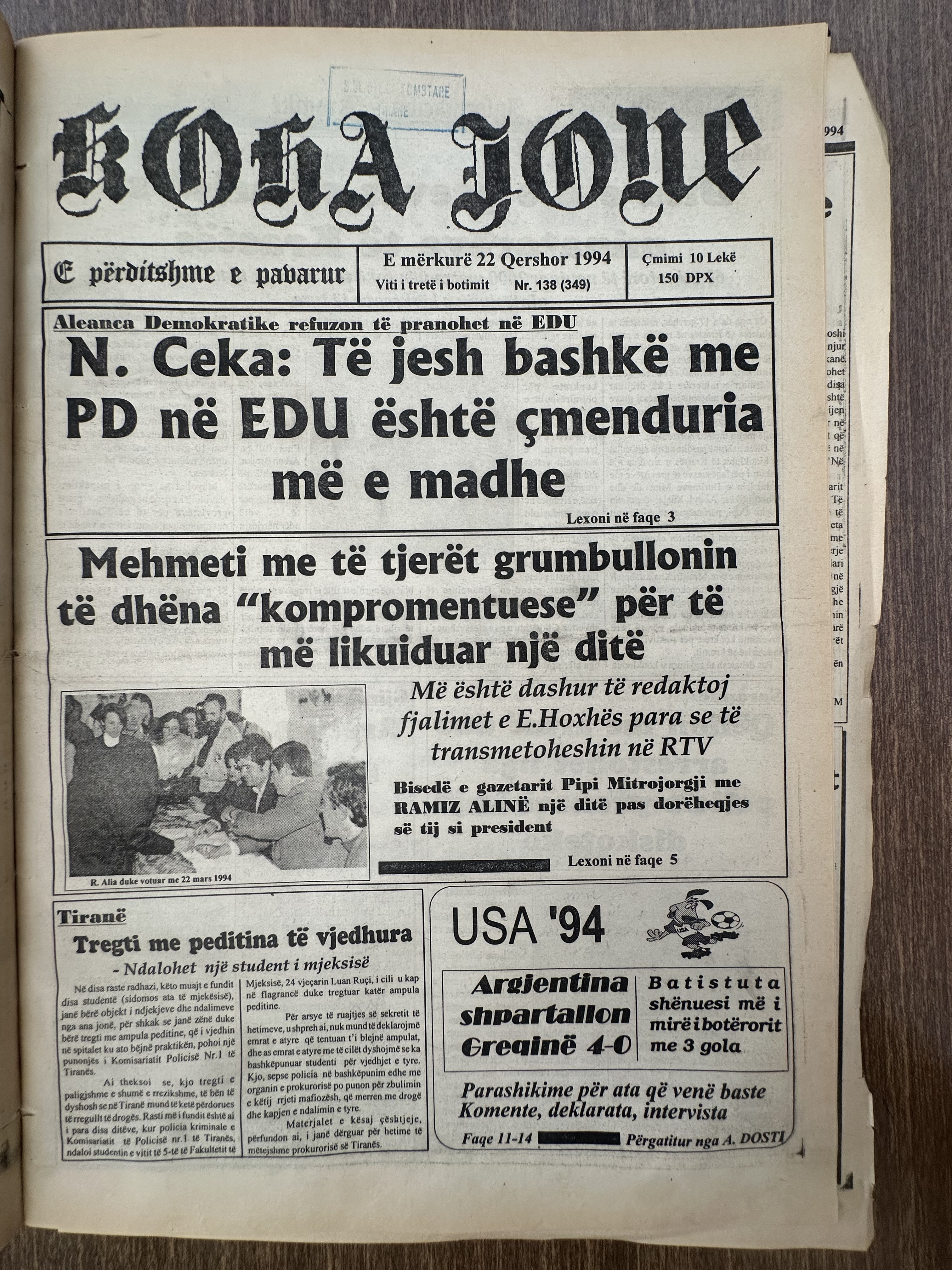 Koha Jonë 1994-06-22