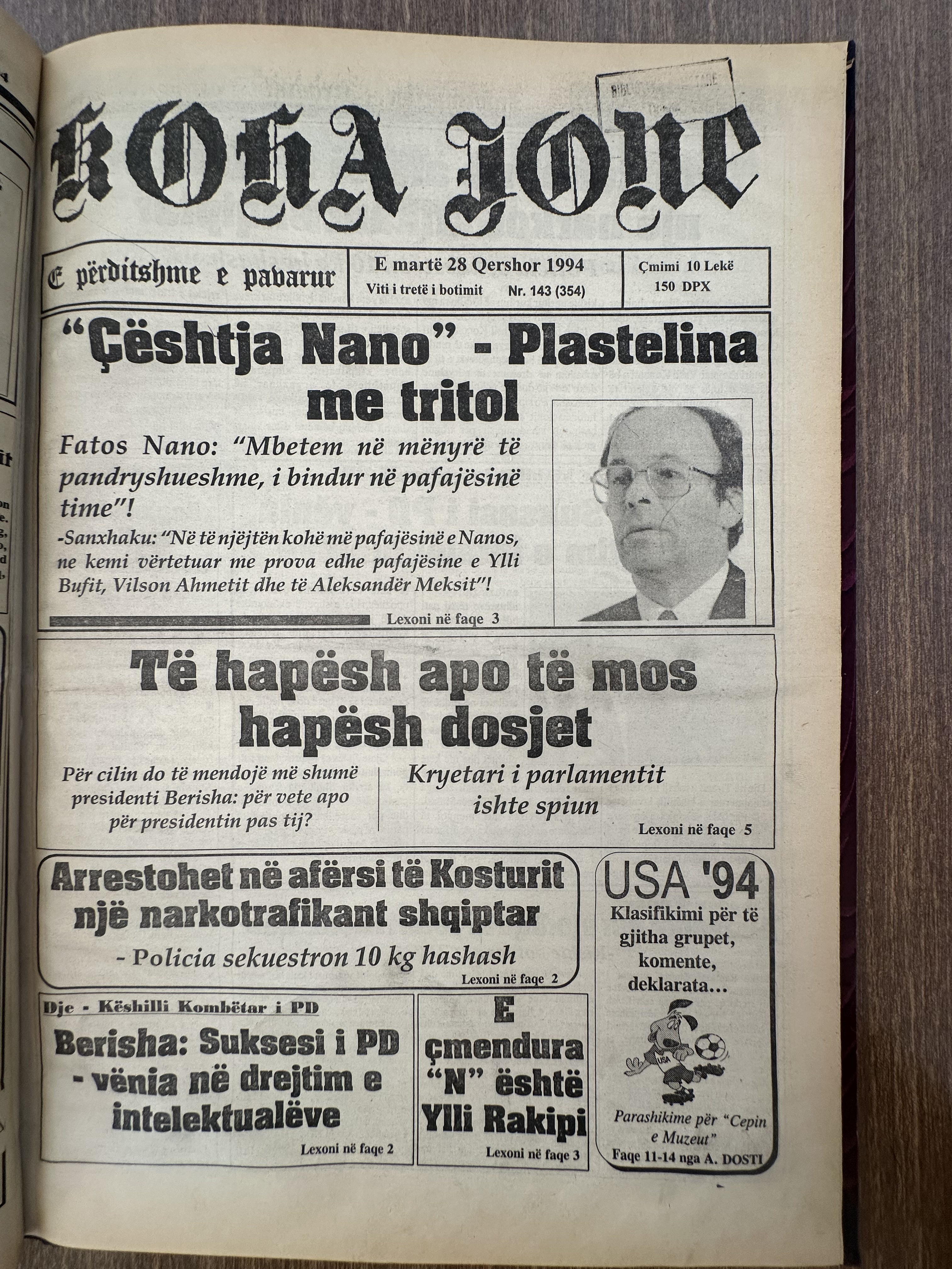 Koha Jonë 1994-06-28