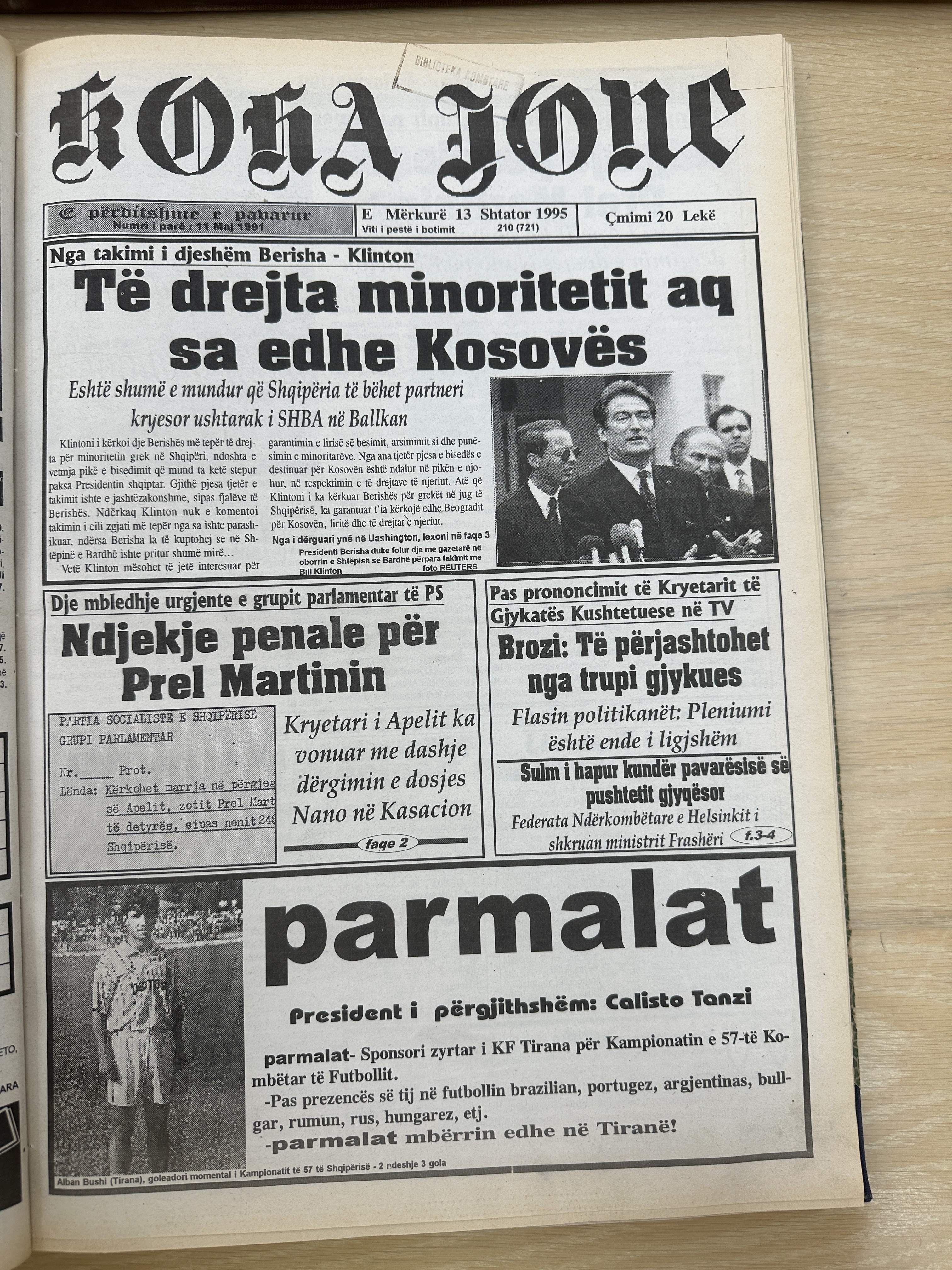 Koha Jonë 1995-09-13