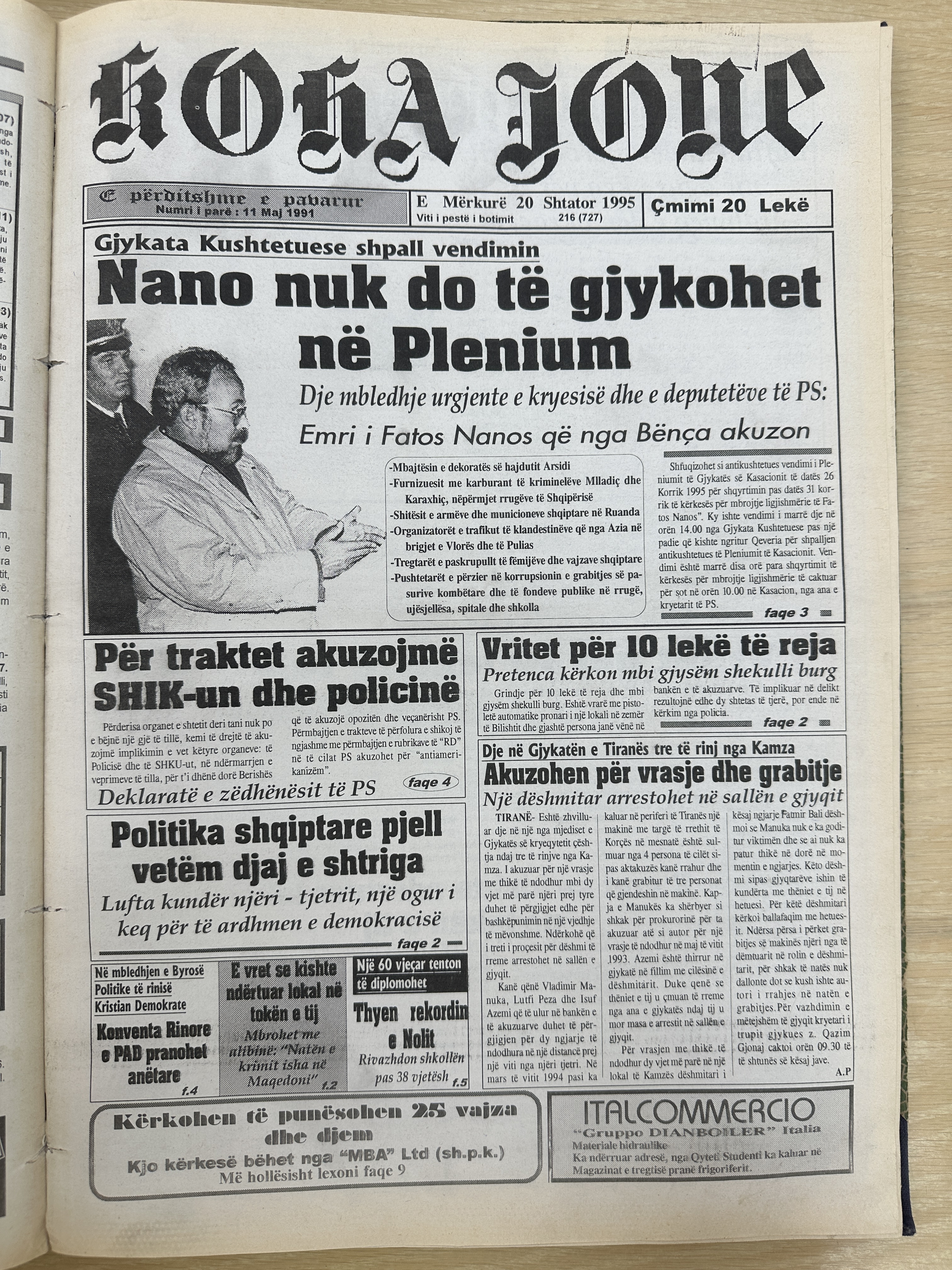 Koha Jonë 1995-09-20