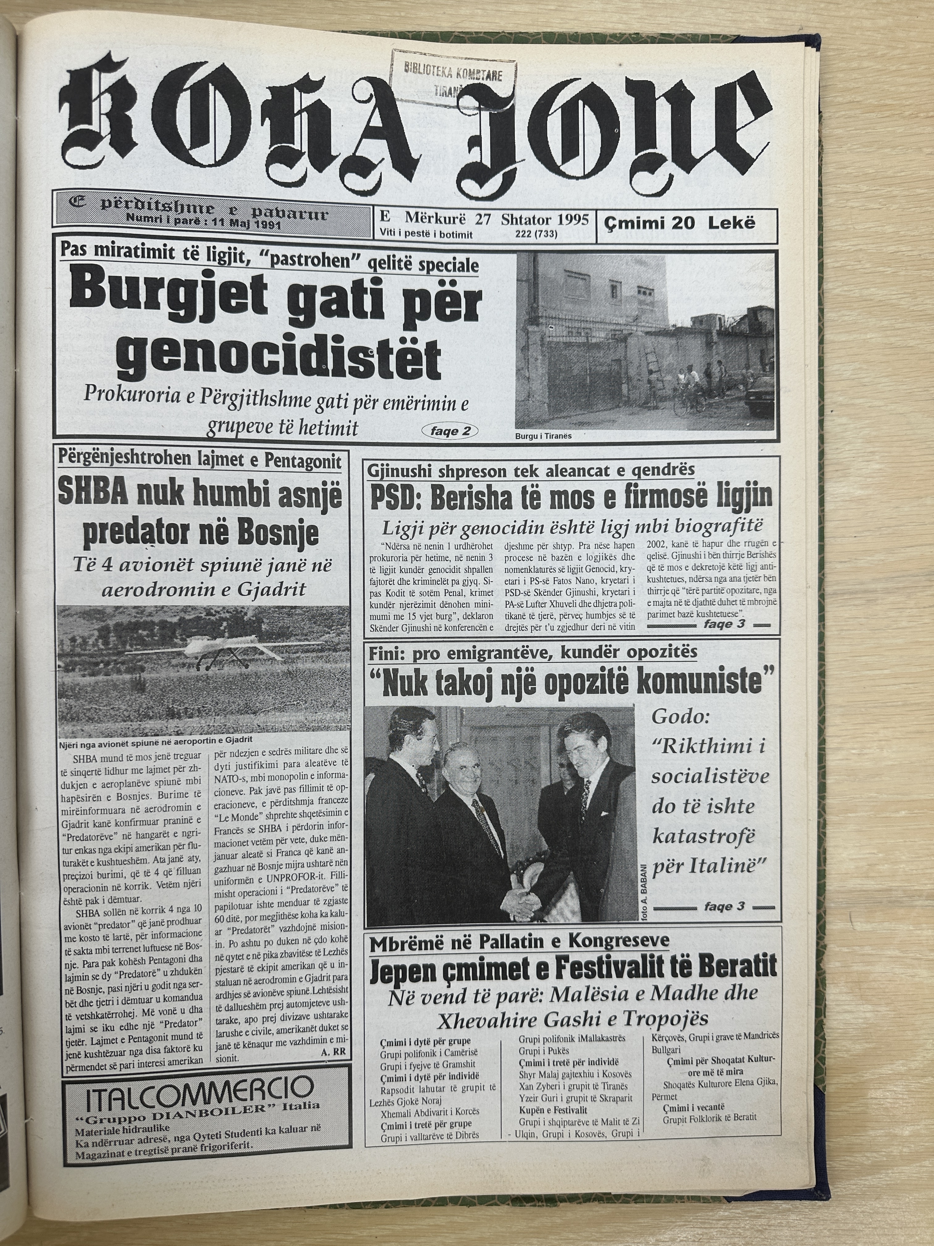 Koha Jonë 1995-09-27