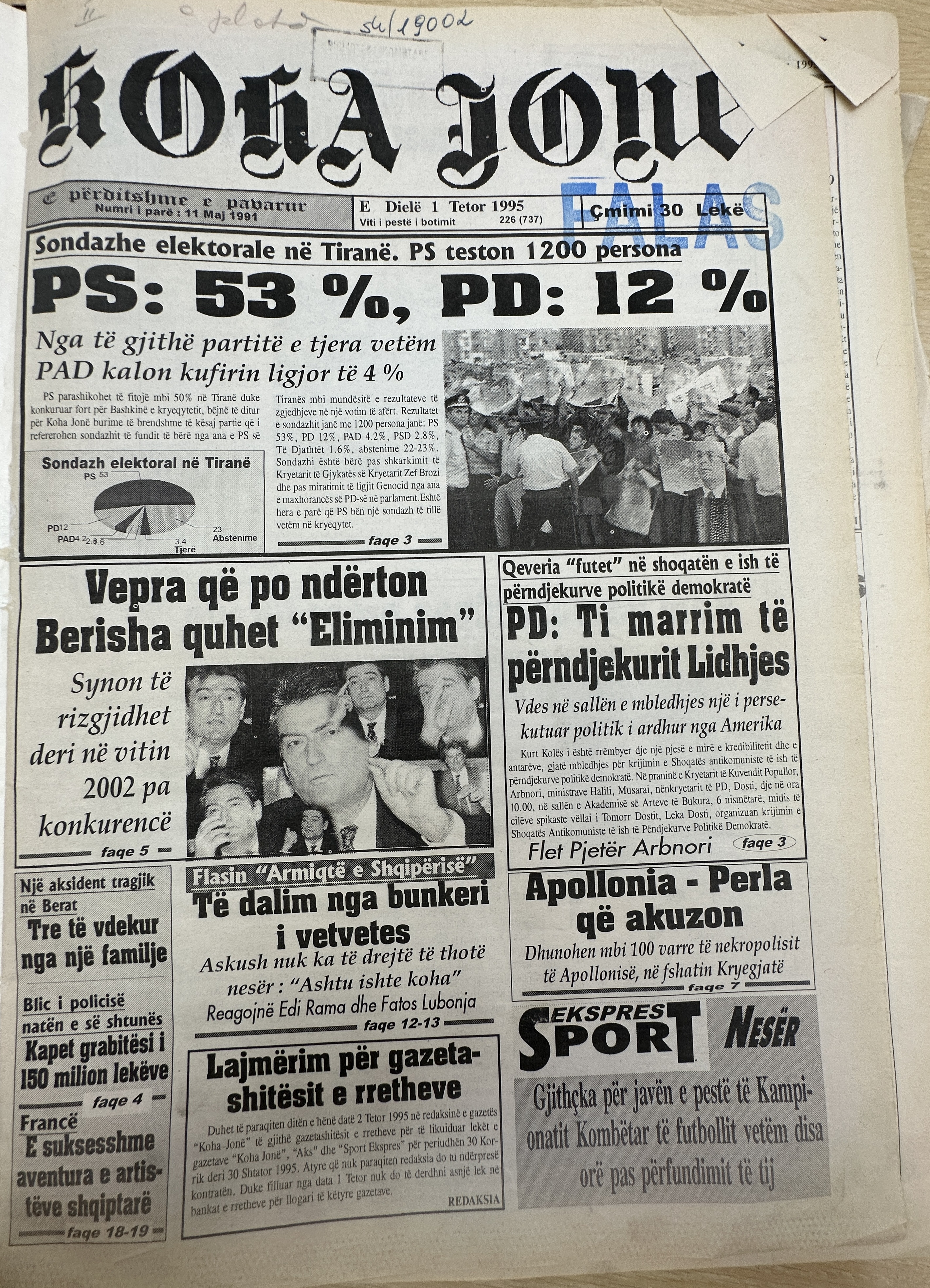 Koha Jonë 1995-10-01
