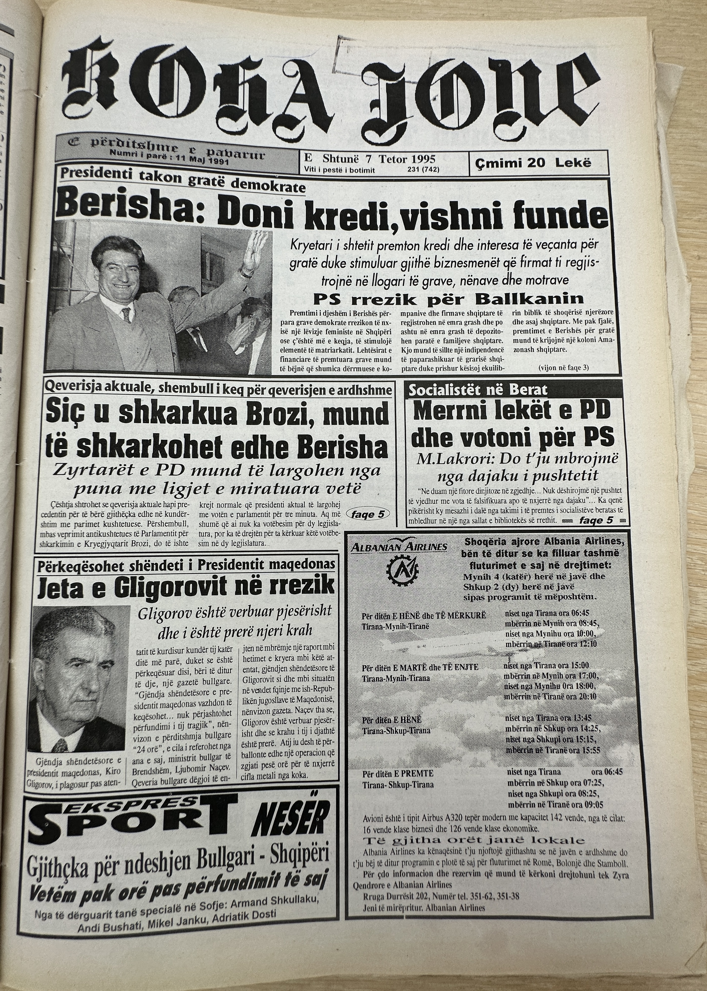 Koha Jonë 1995-10-07