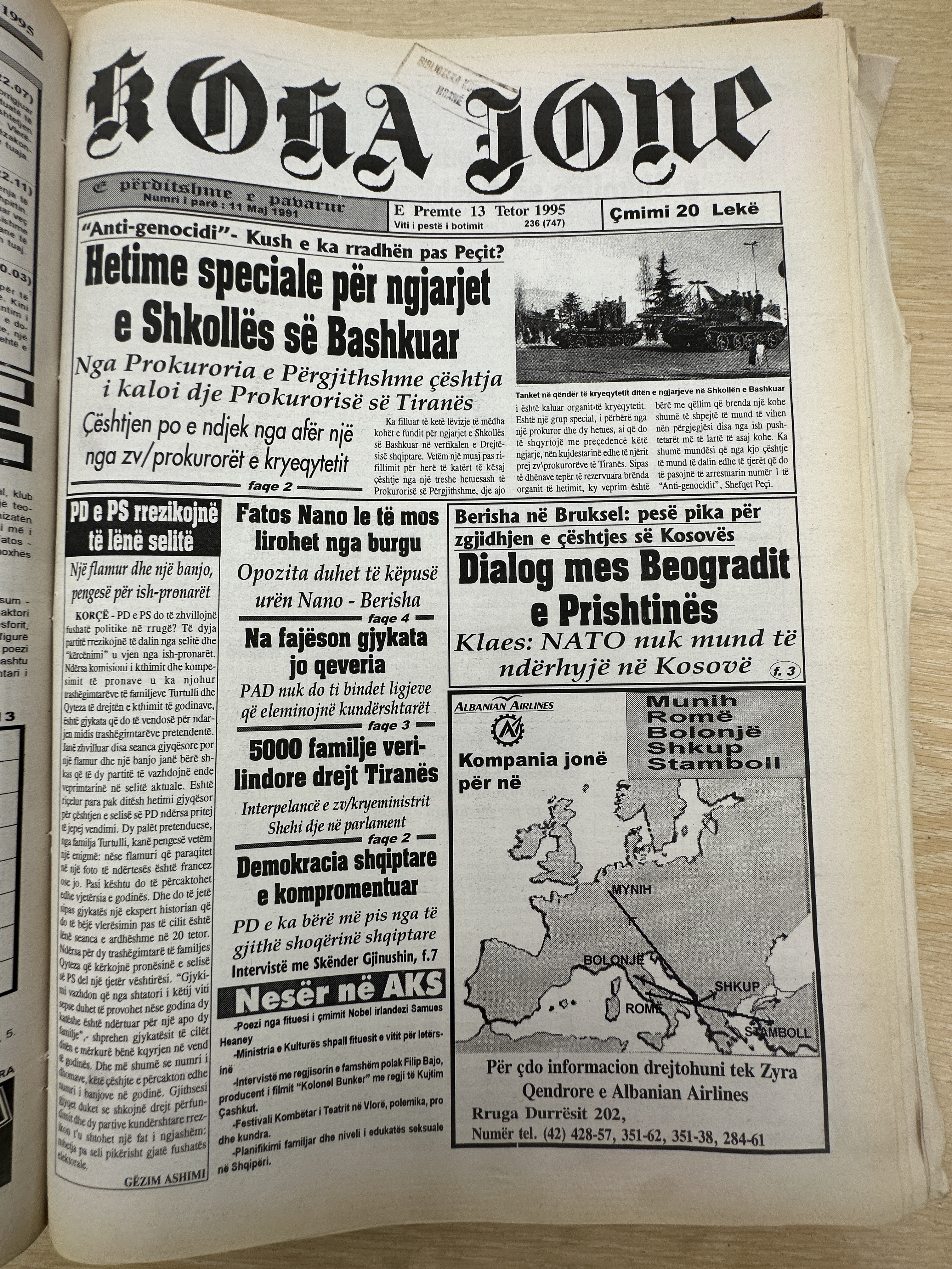 Koha Jonë 1995-10-13