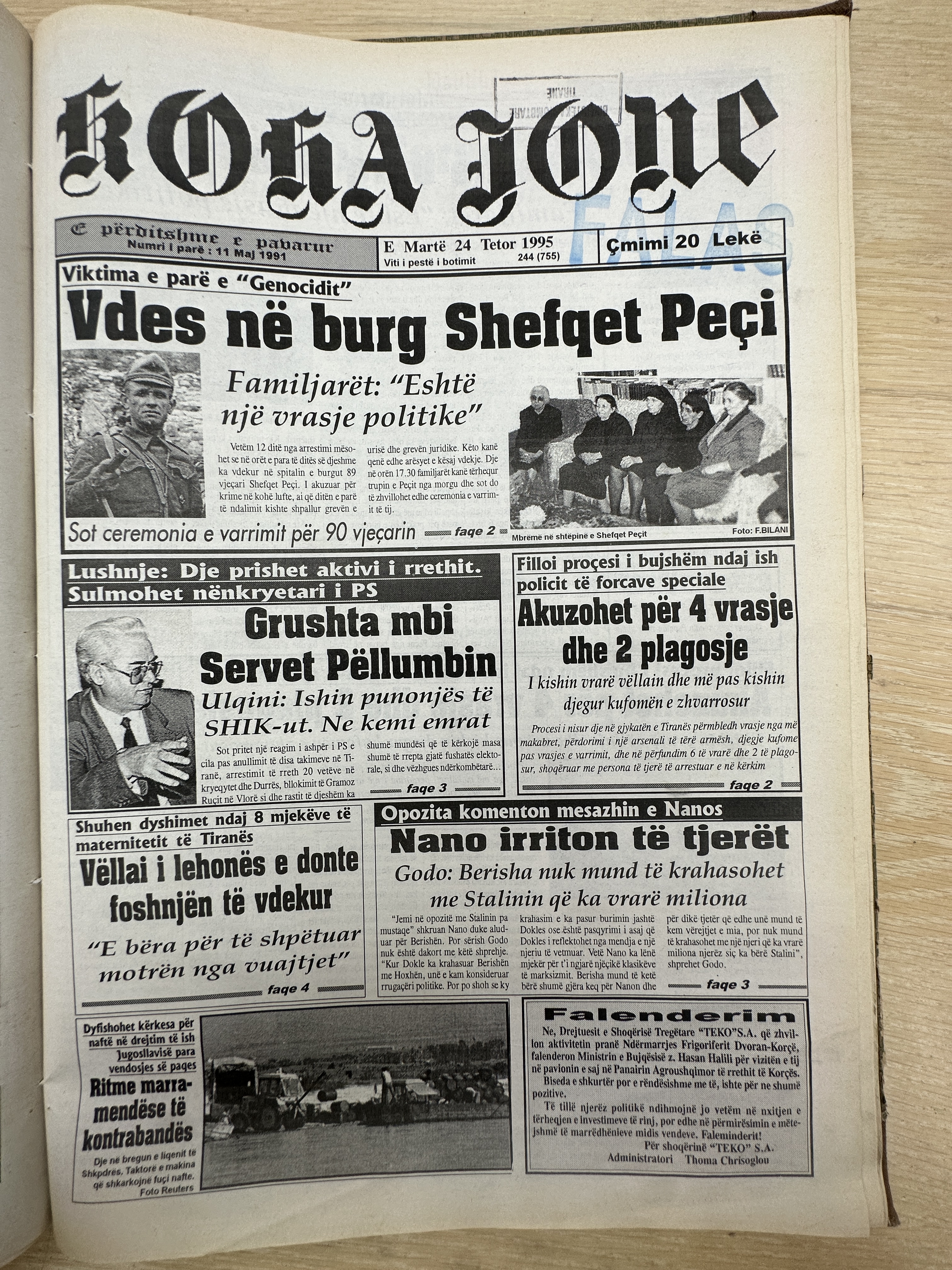 Koha Jonë 1995-10-24