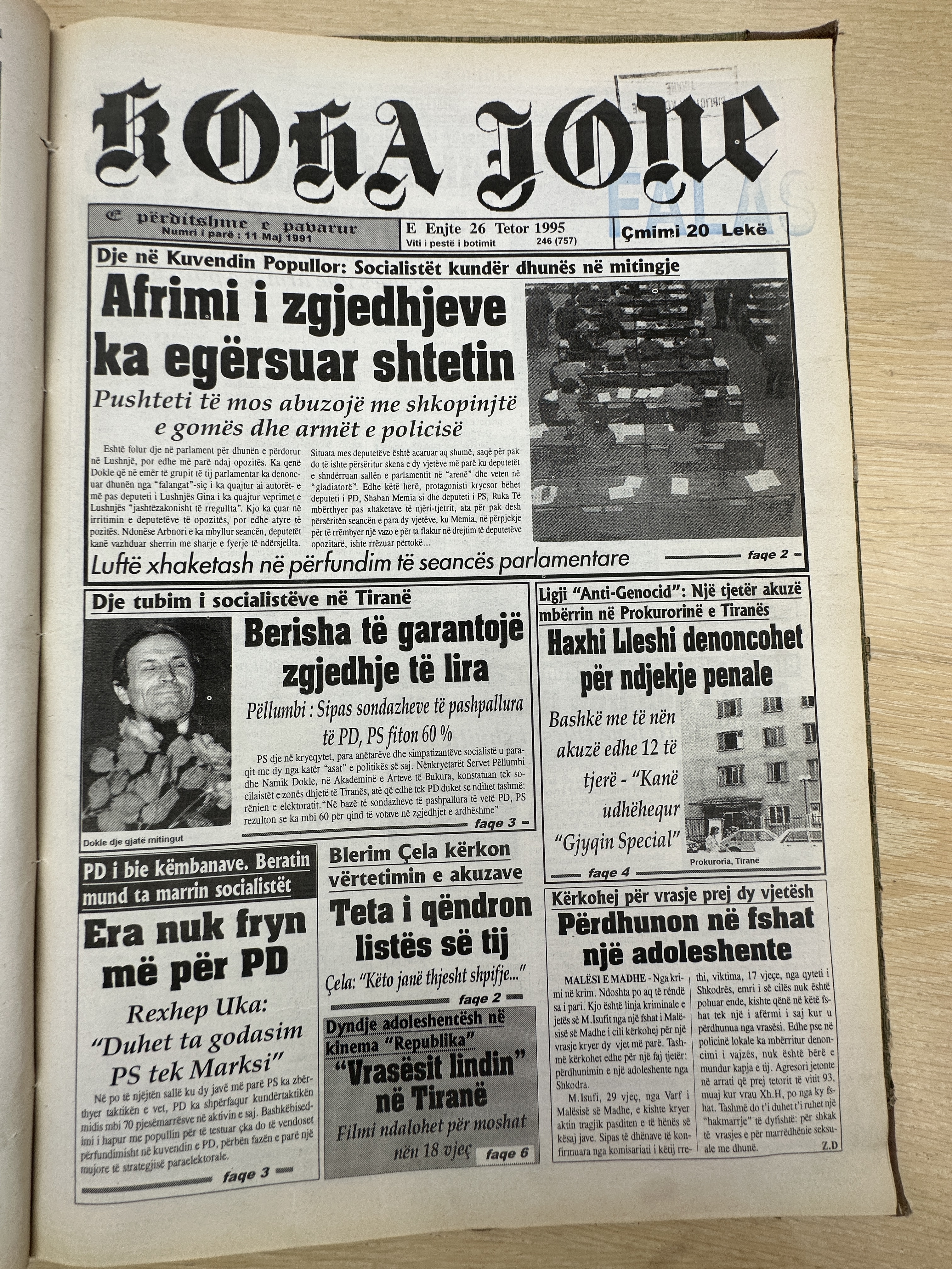 Koha Jonë 1995-10-26