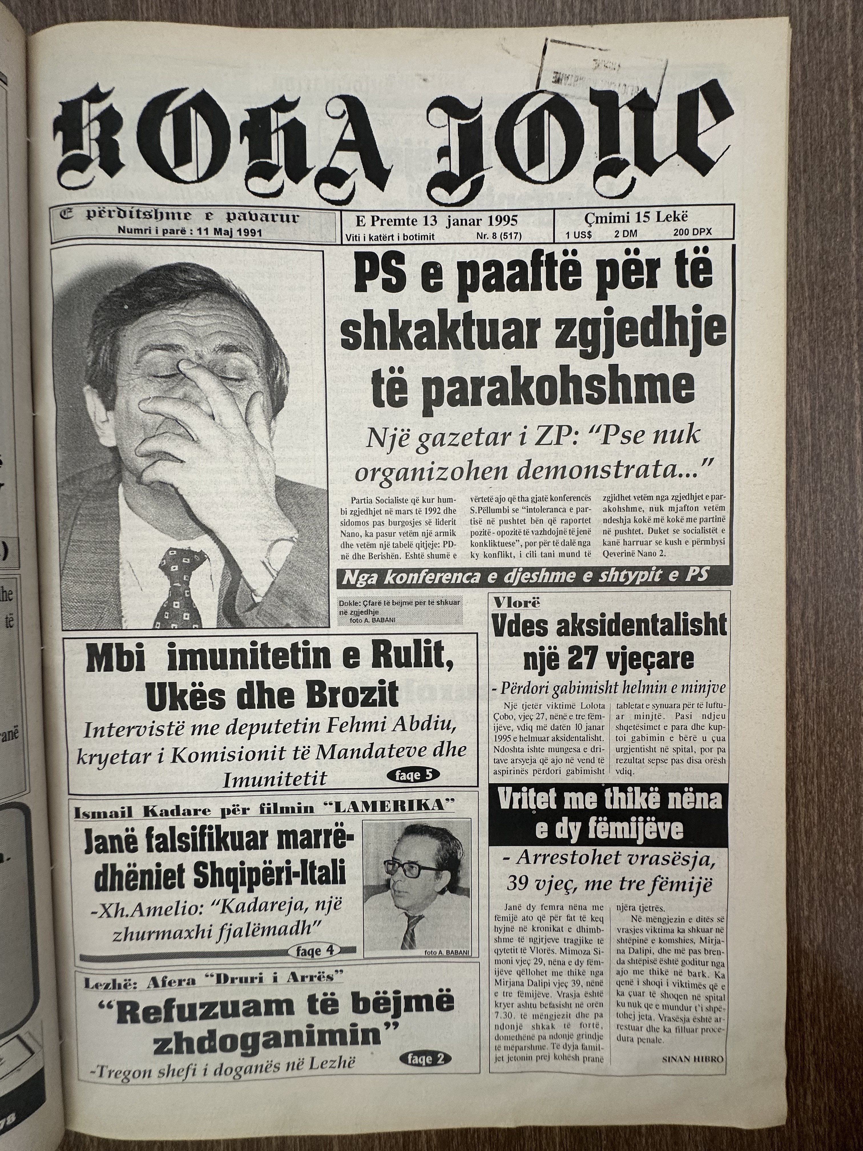 Koha Jonë 1995-01-13