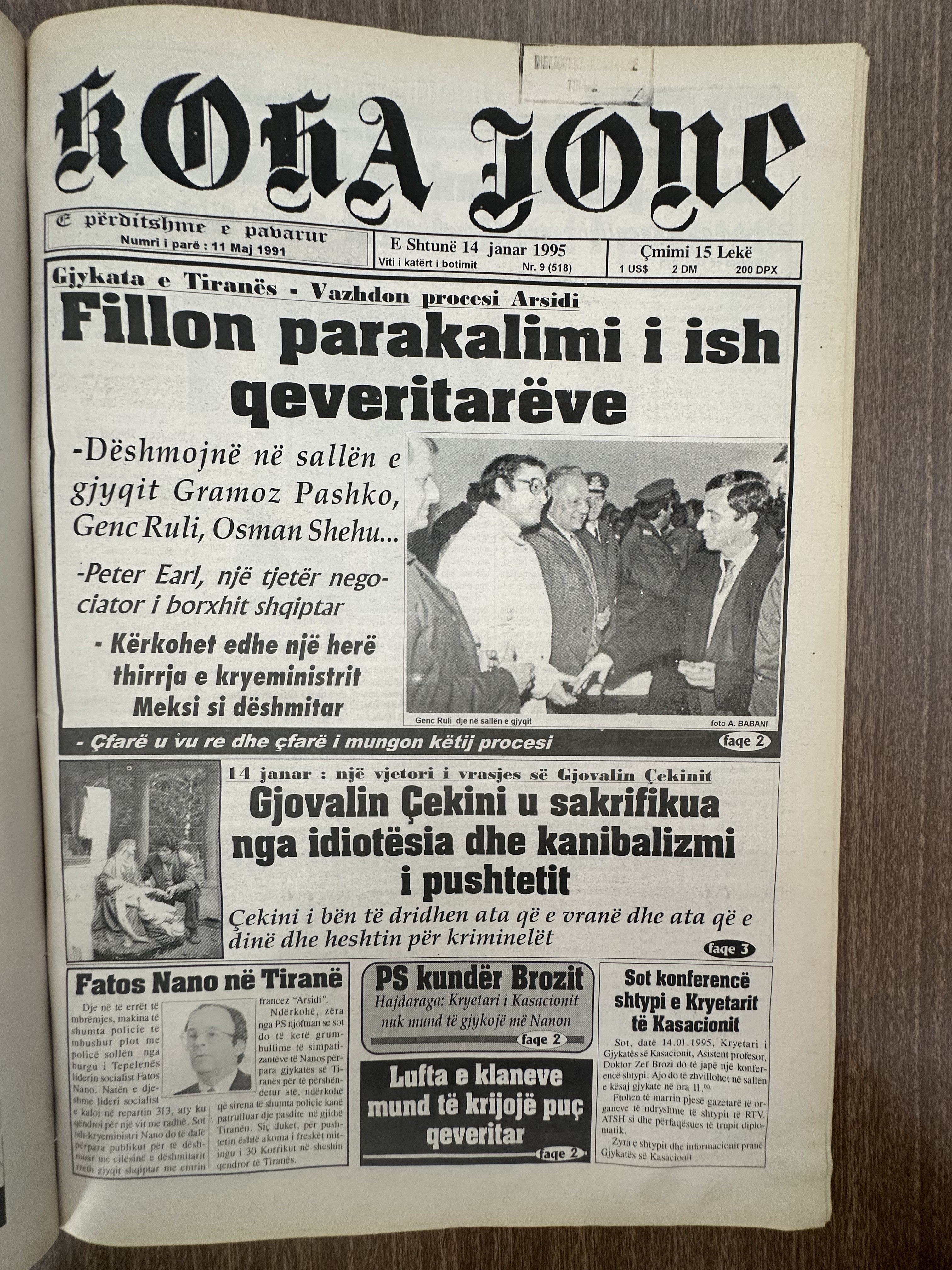 Koha Jonë 1995-01-14